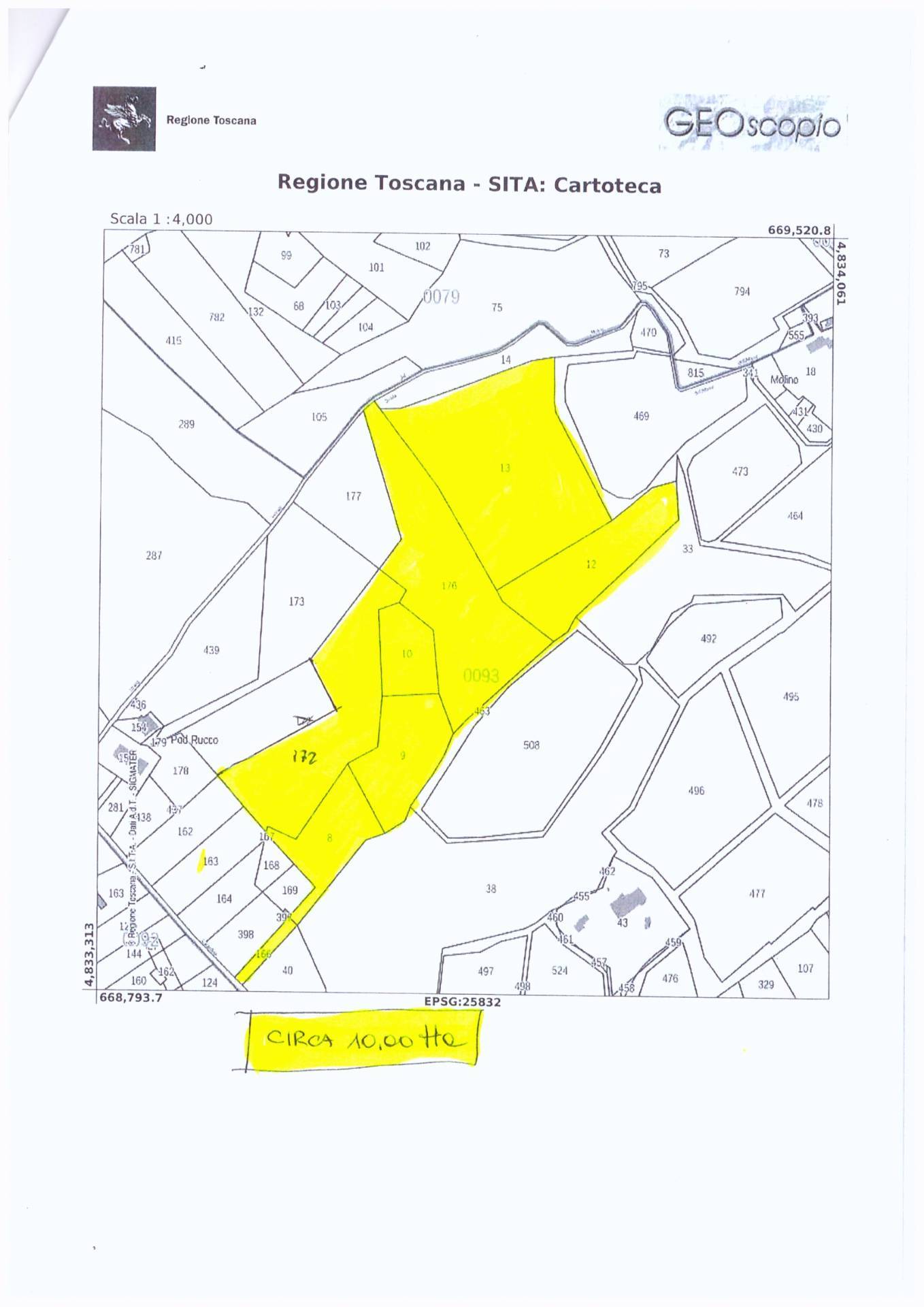Terreno Agricolo in vendita a Montespertoli