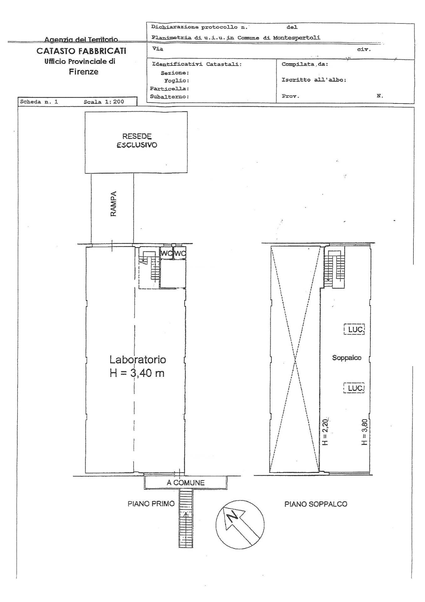 Capannone in vendita a Montespertoli