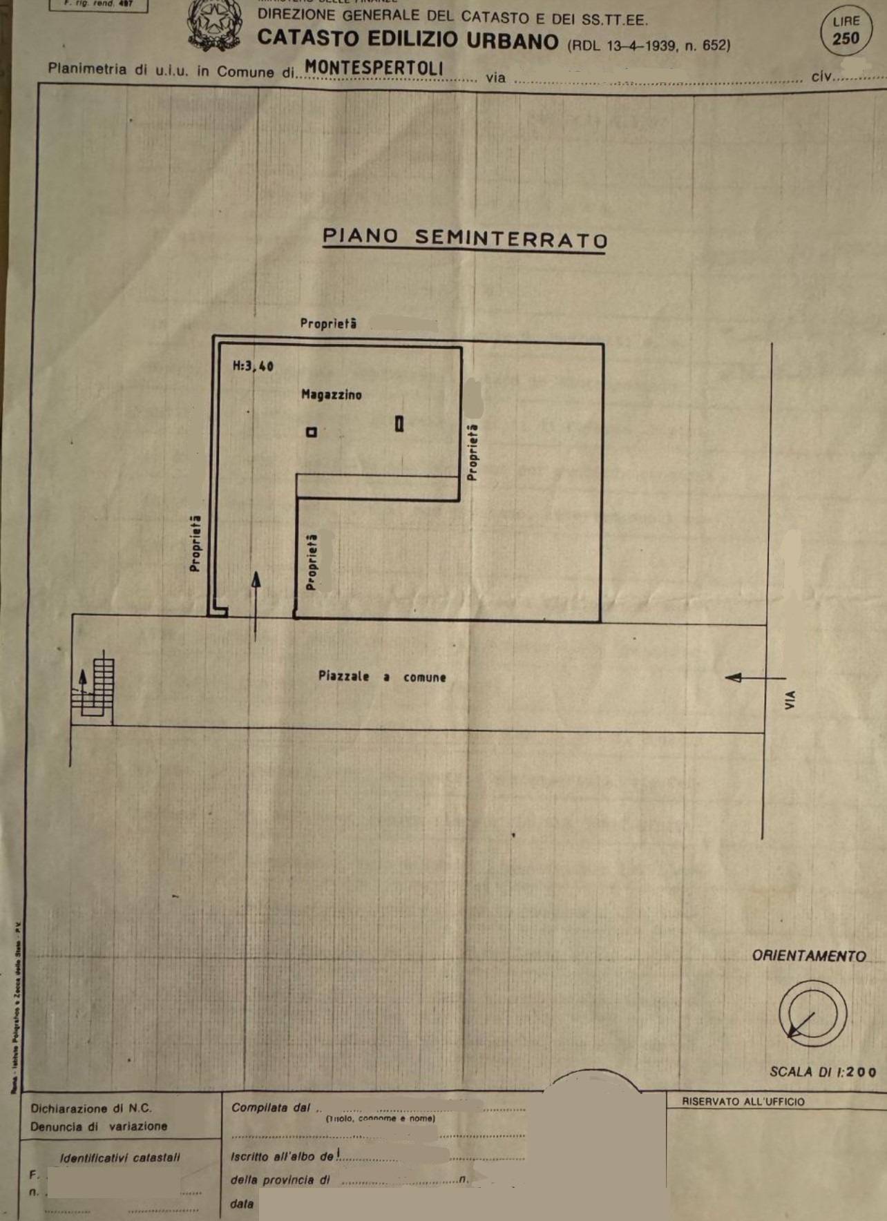 Magazzino Residenziale in vendita a Montespertoli