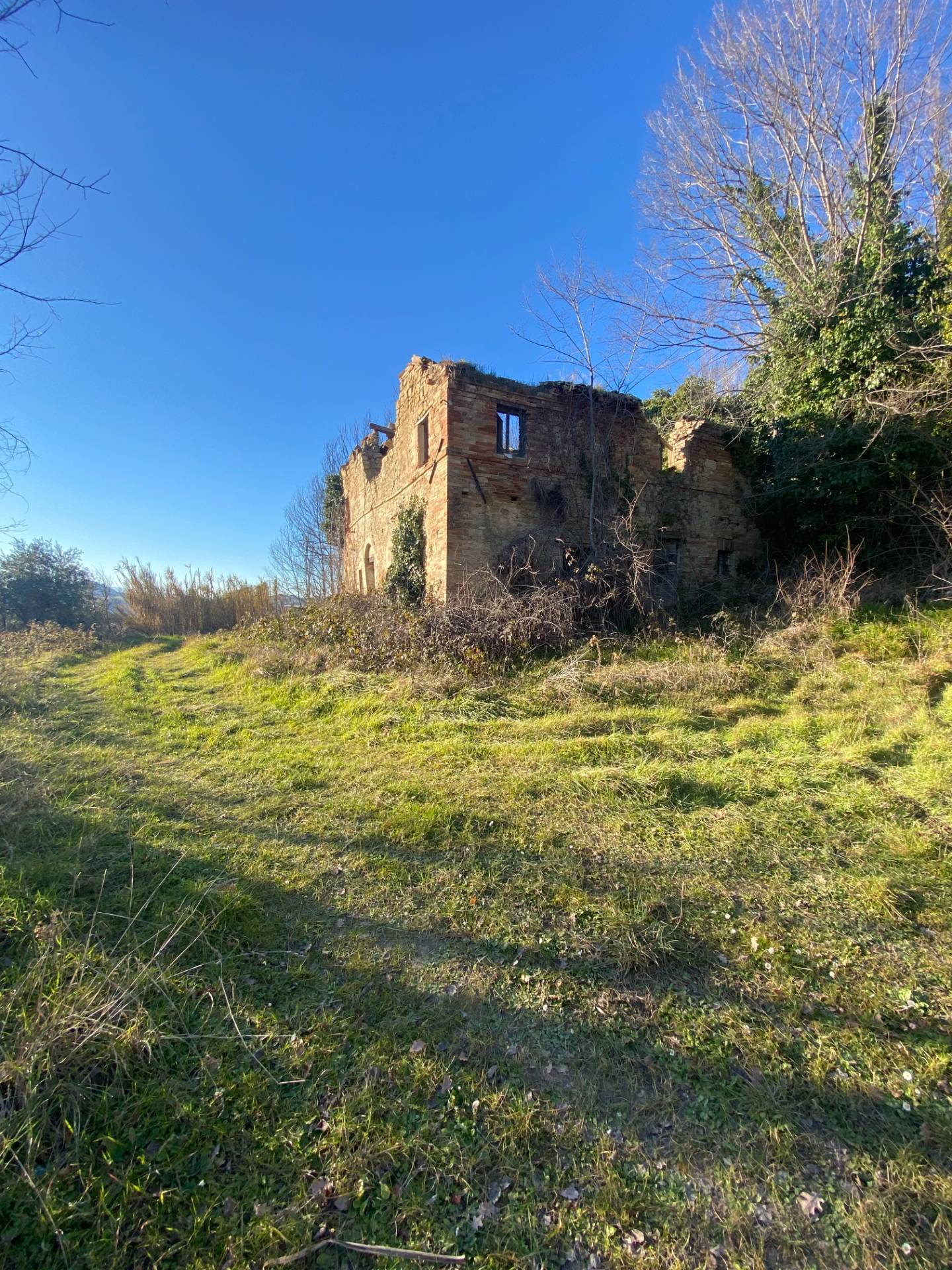 Casolare e Terreno in vendita a Montegiorgio, Monteverde