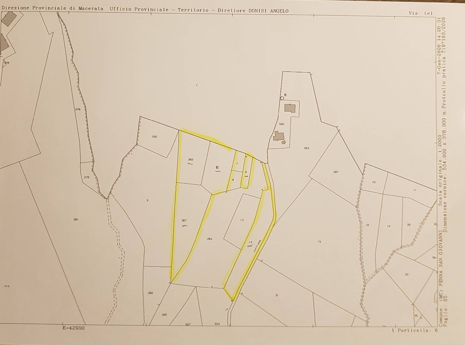 Terreno Agricolo in vendita a Penna San Giovanni