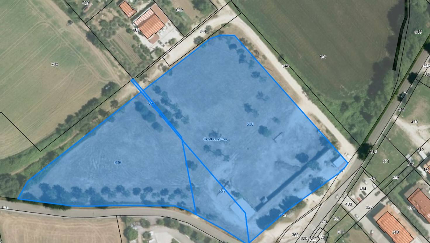 Terreno edificabile in vendita a Grottazzolina