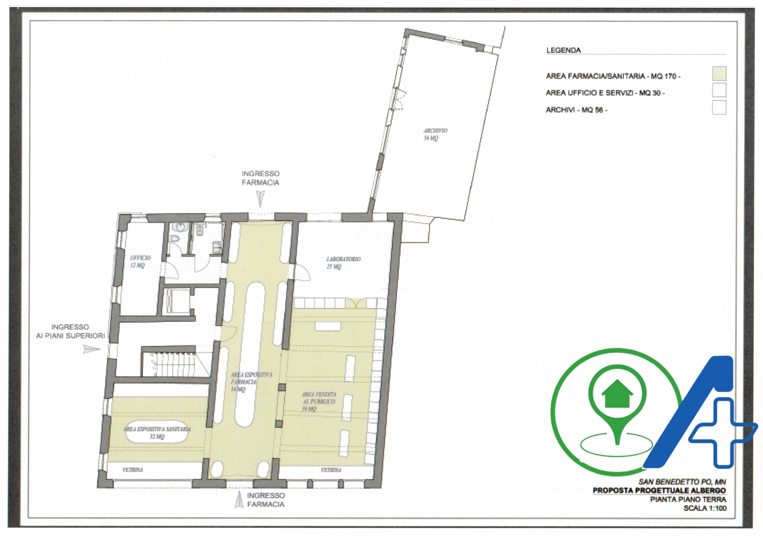 Rustico/Casale/Corte in vendita a San Benedetto Po