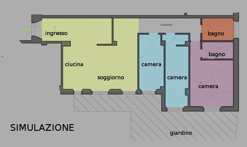 Appartamento in vendita in via martiri di scalvaia, Siena
