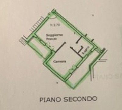 Bilocale in affitto in via del pontaccio, Sovicille