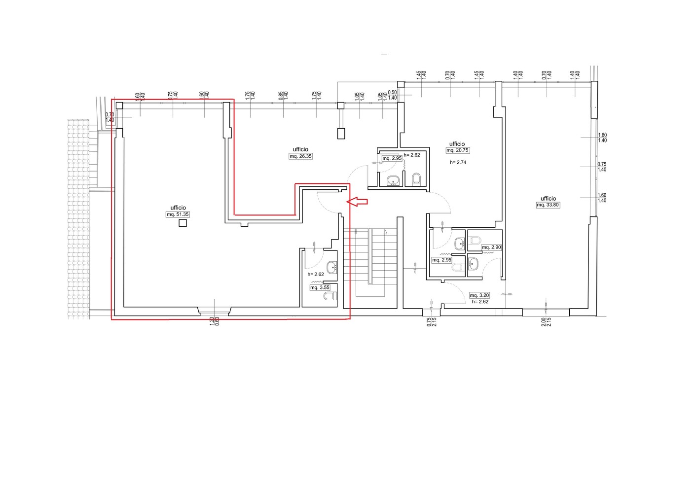 Ufficio in vendita in via grossetana, Sovicille