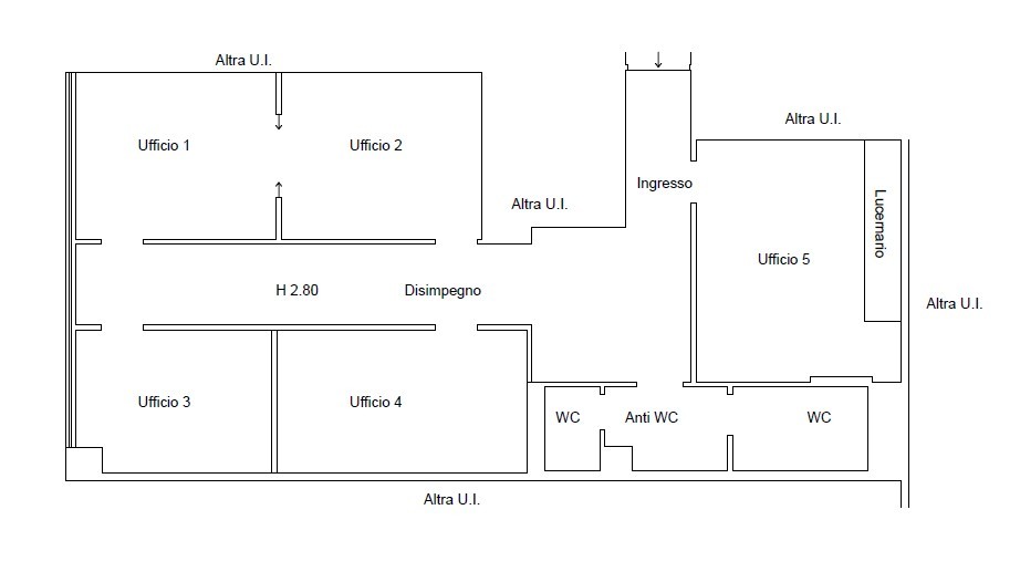 Ufficio in affitto in strada massetana romana, Siena