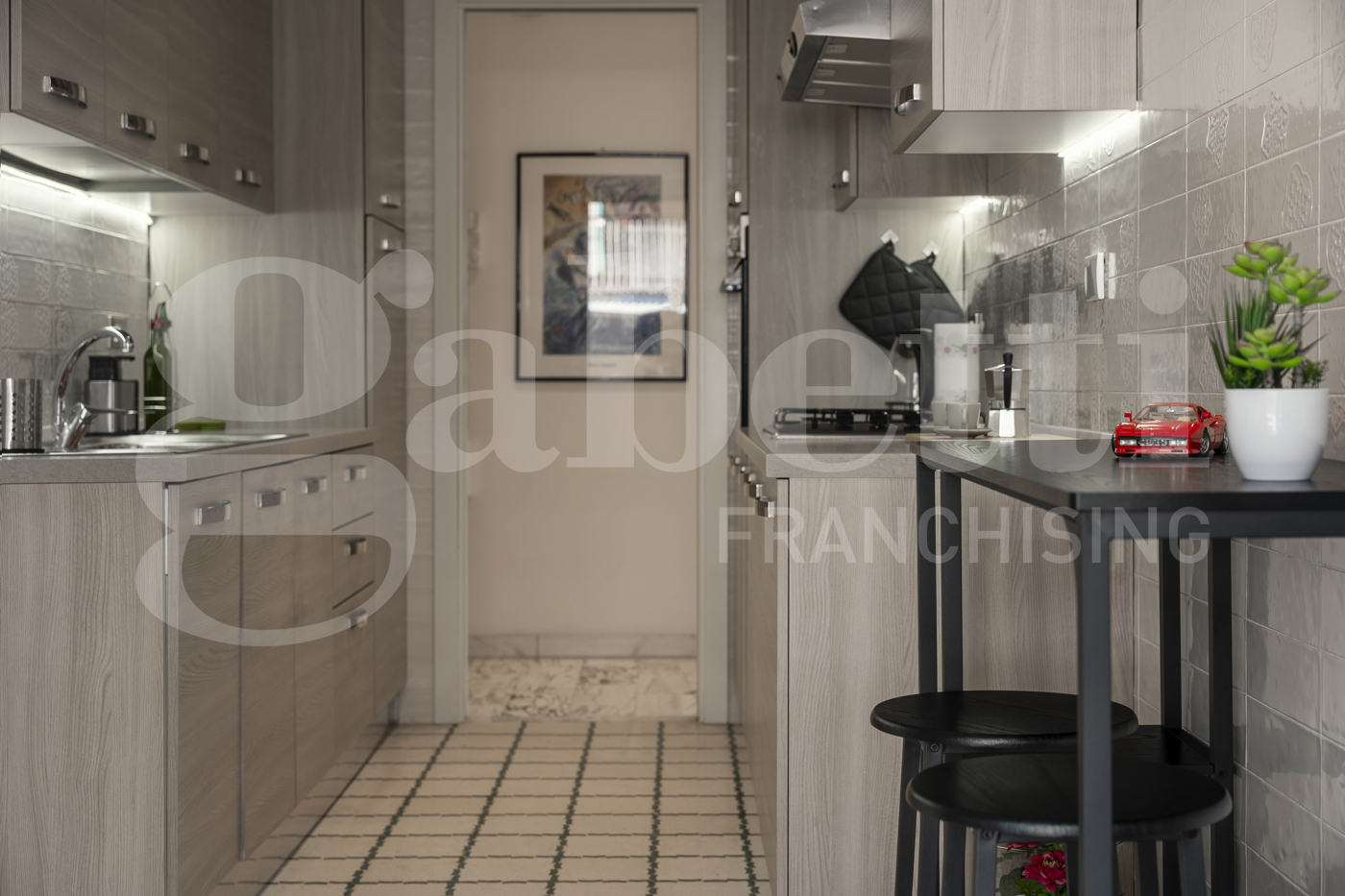 Trilocale arredato in affitto a Roma