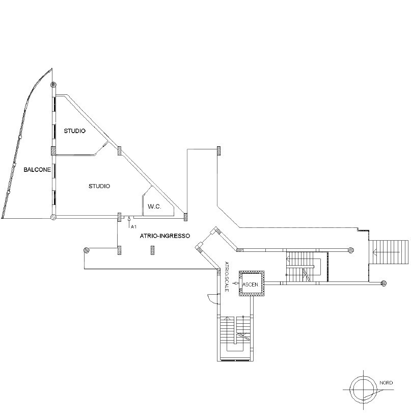 Ufficio in affitto a Rende