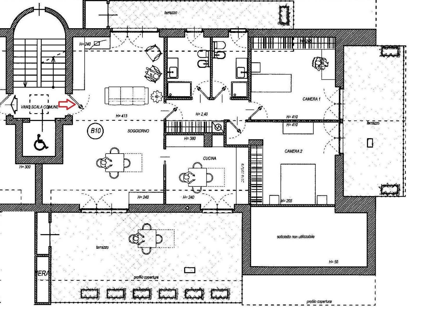 Quadrilocale in vendita in via biscaretti 0, Chieri