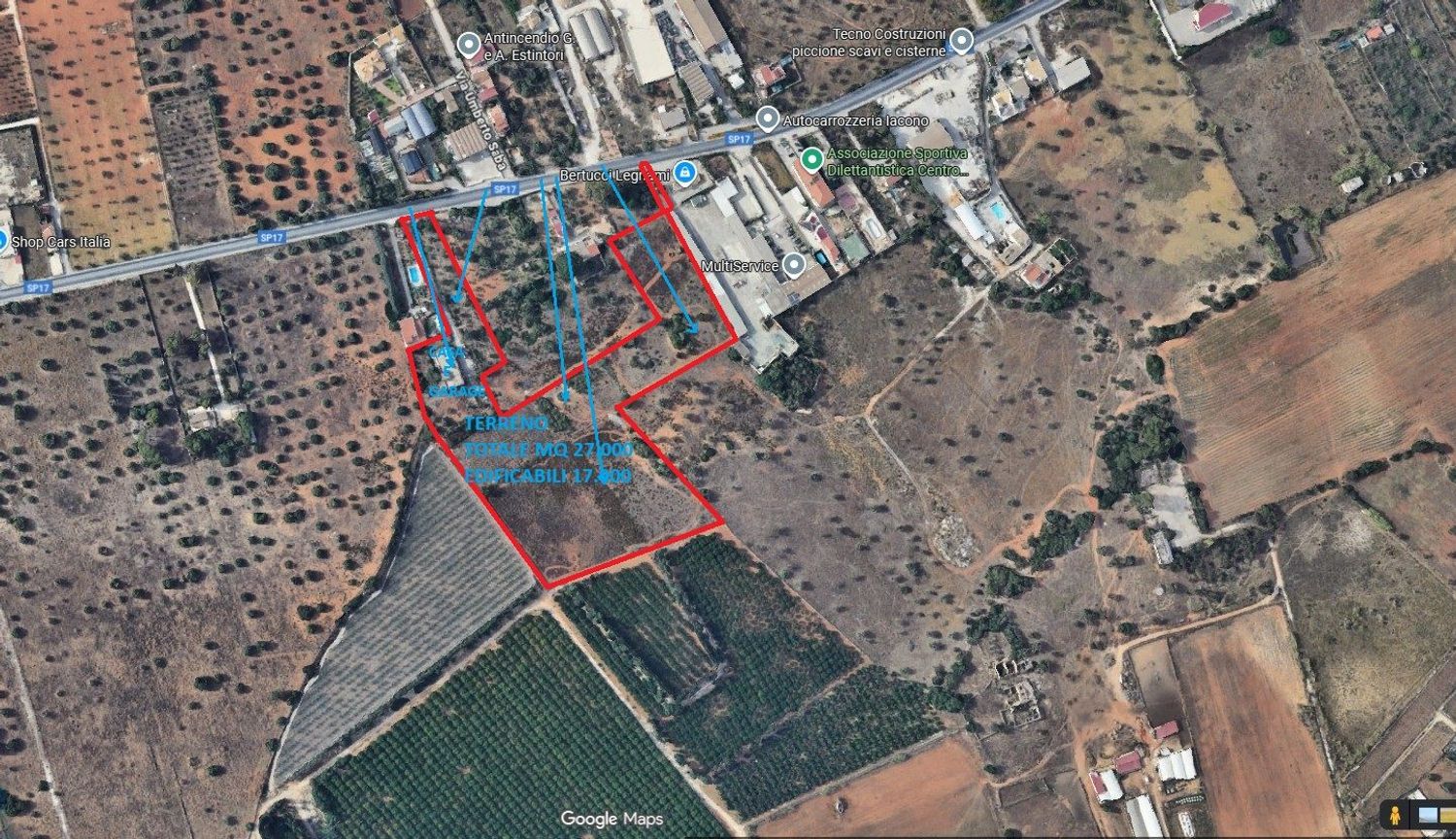 Terreno in vendita in via umberto saba 0, Vittoria