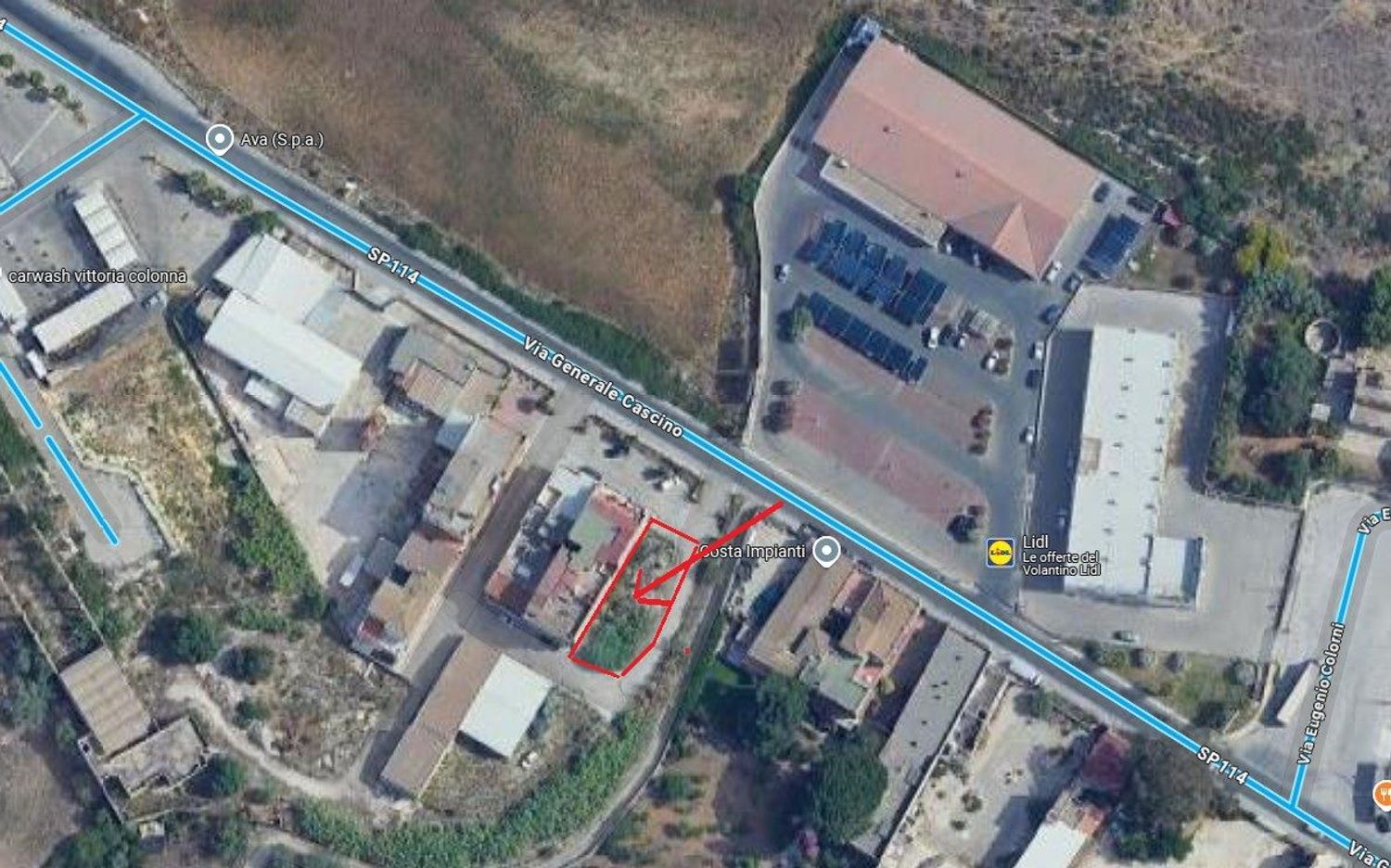 Terreno in vendita in via generale cascino 100, Vittoria