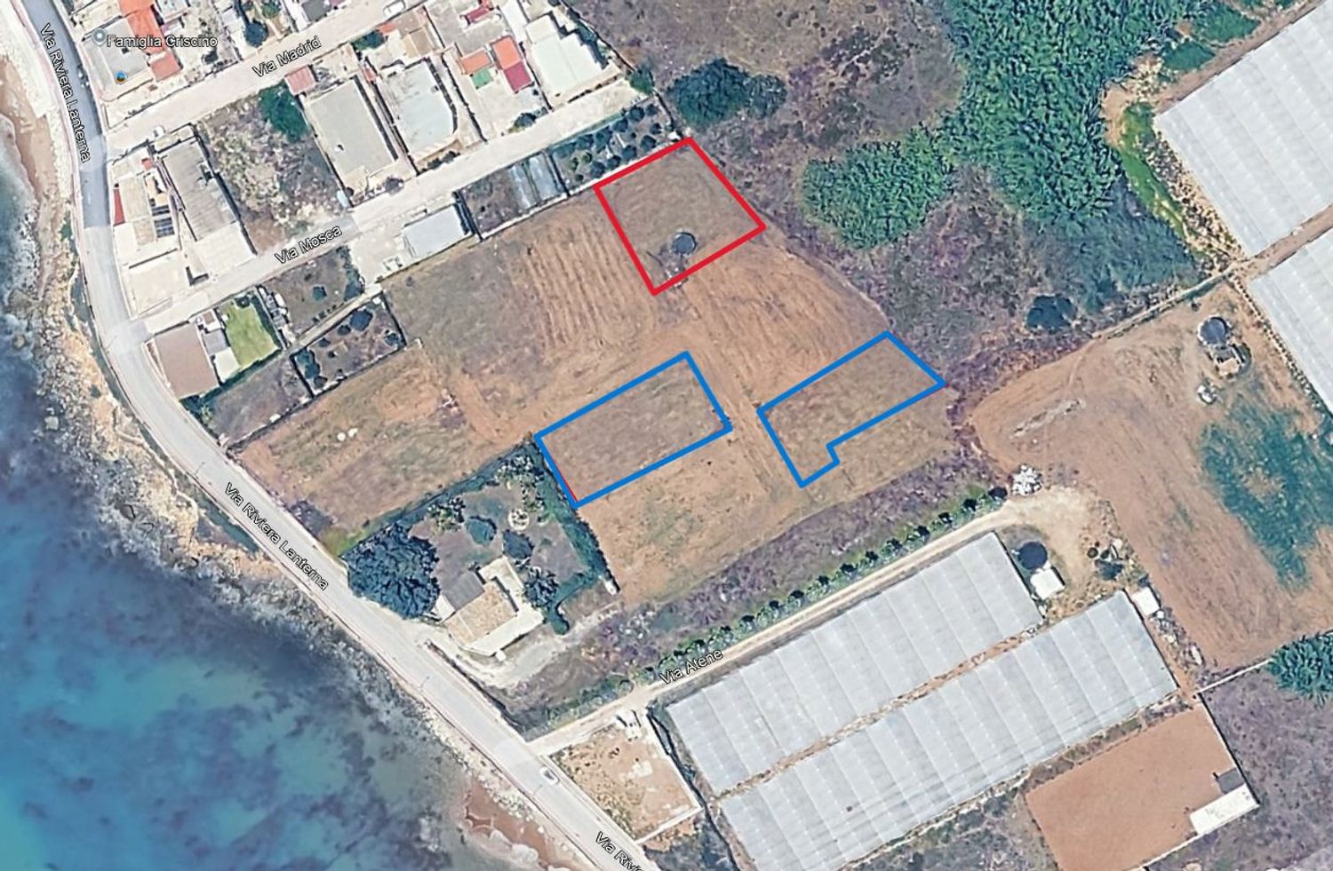Terreno in vendita in via via riviera lanterna 310, Vittoria
