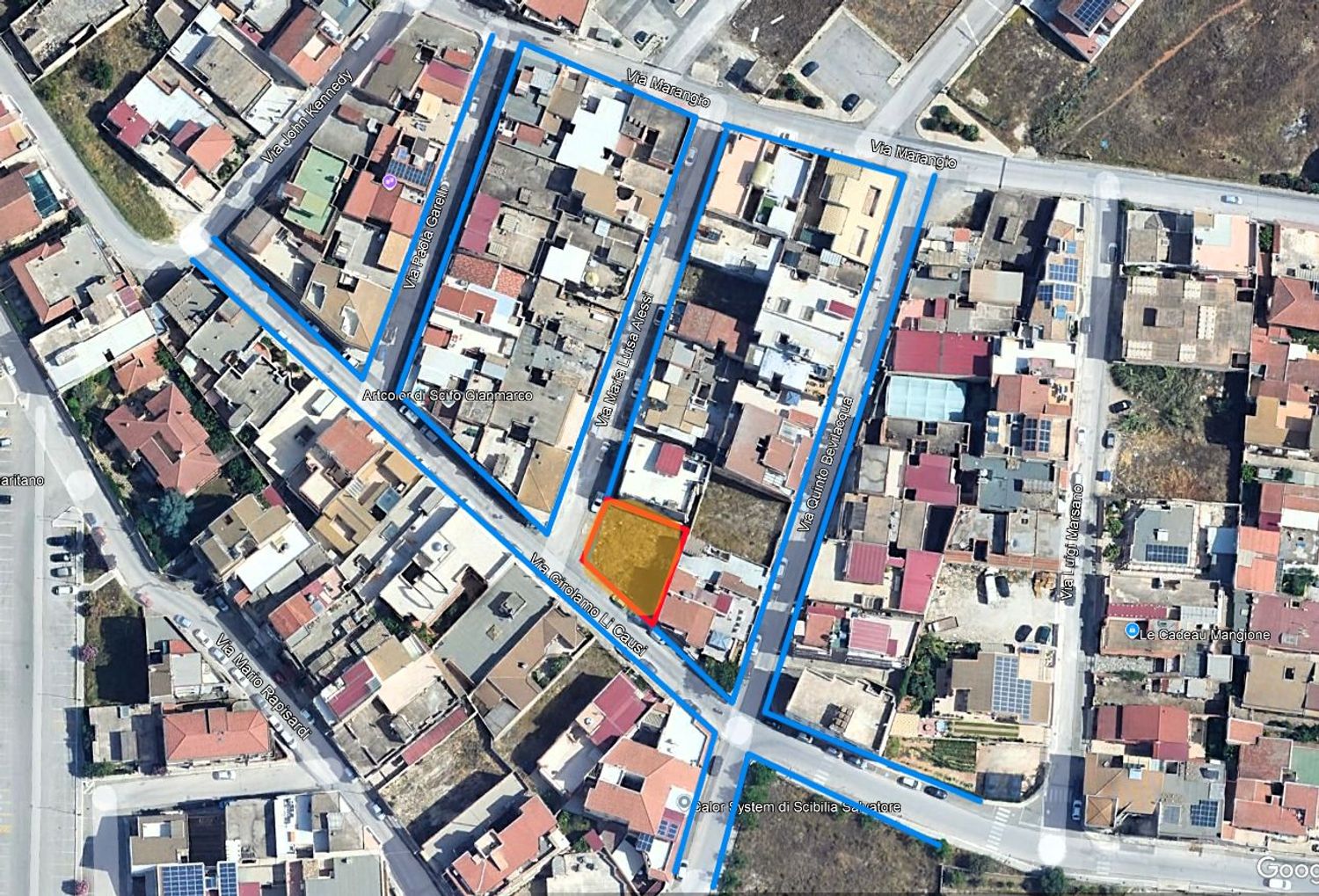 Terreno in vendita in via via girolamo li causi 4, Vittoria