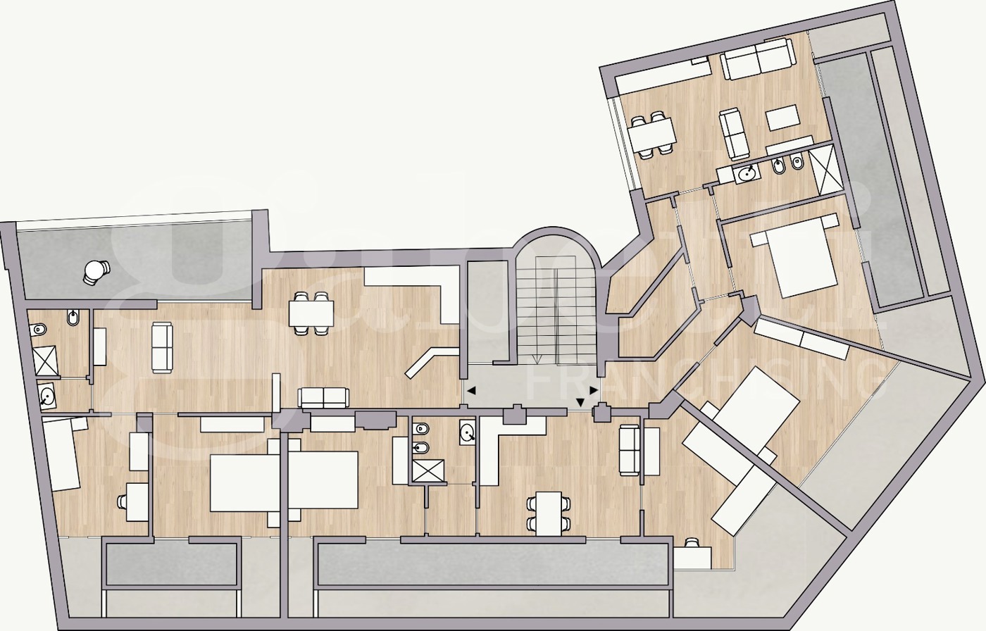 Bilocale ristrutturato a Rivoli