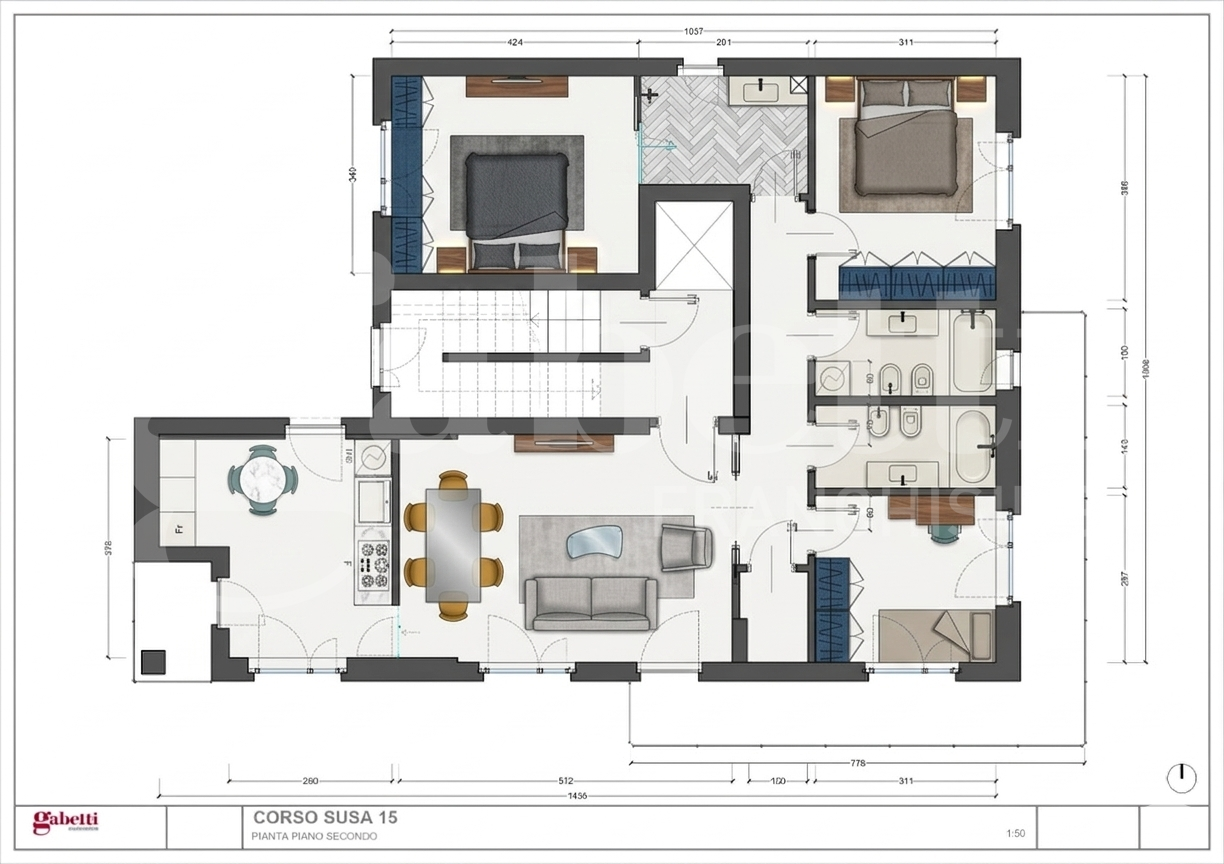 Appartamento ristrutturato a Rivoli