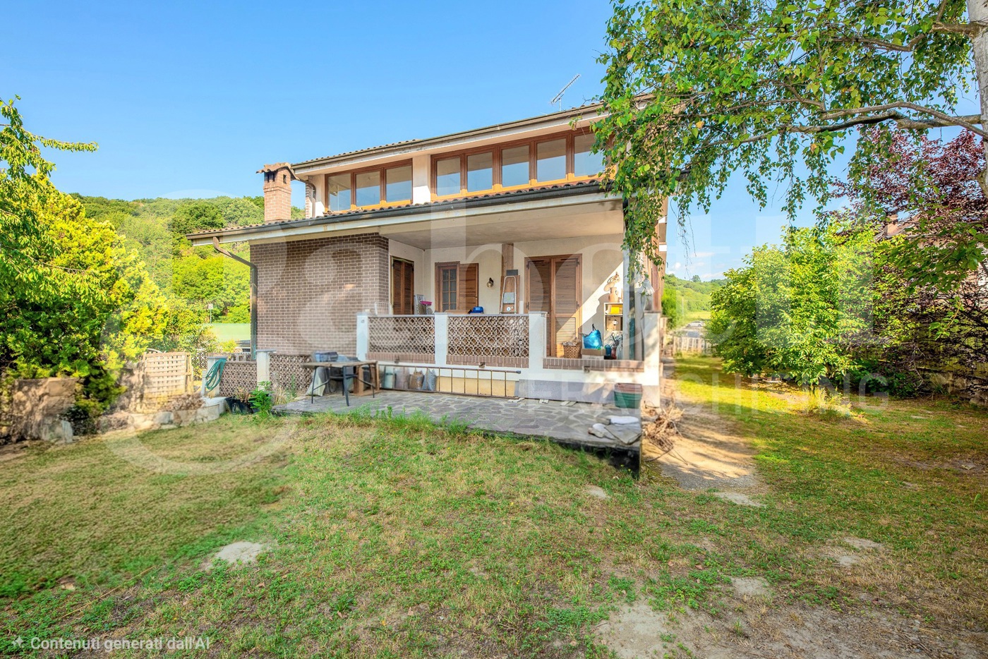 Quadrilocale con giardino a Reano