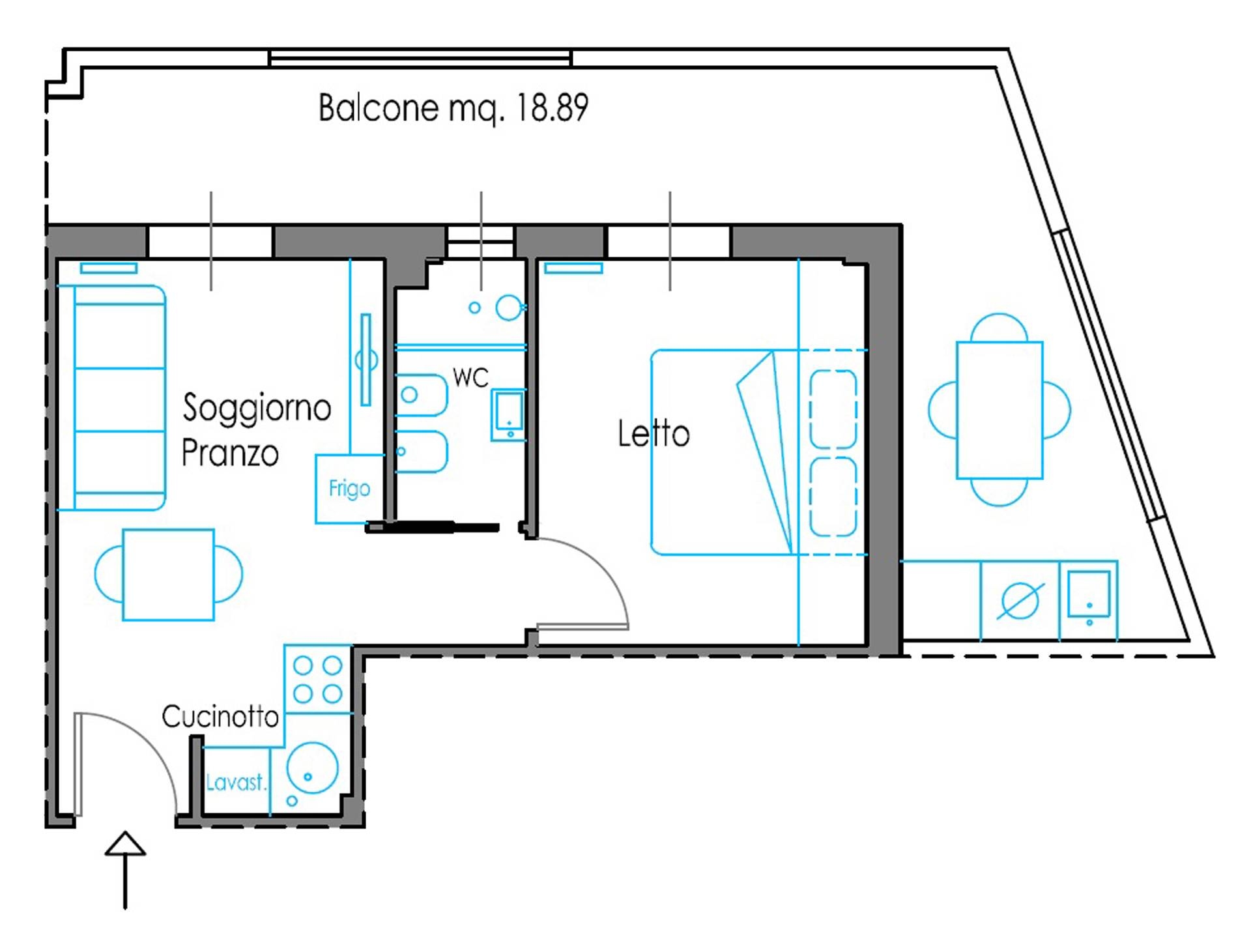 Appartamento in affitto a Cesenatico, Valverde