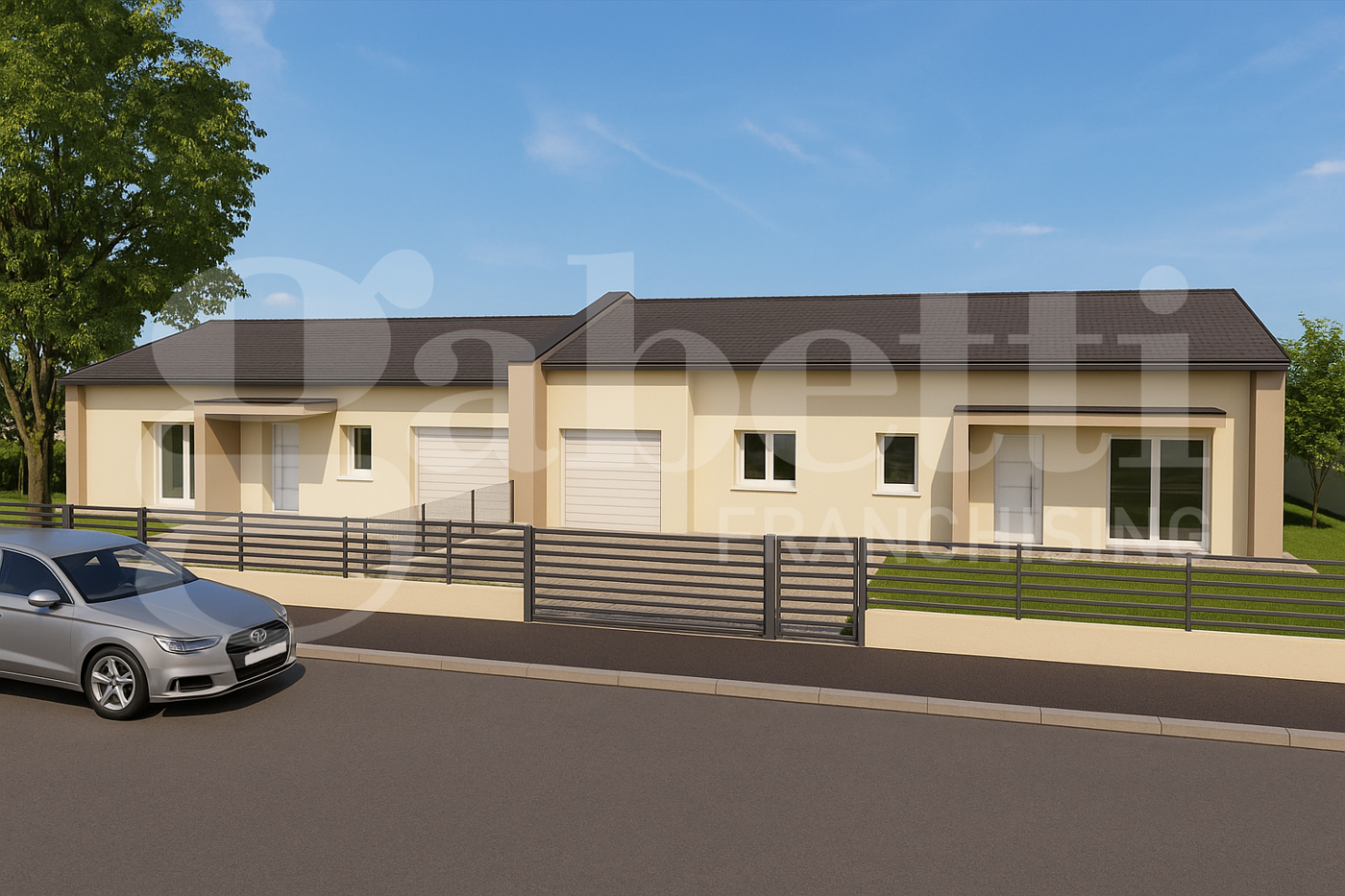 Villa Bifamiliare con giardino a Polverara