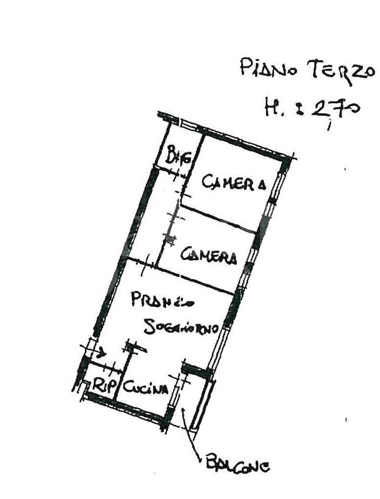 Trilocale in affitto a Piove di Sacco
