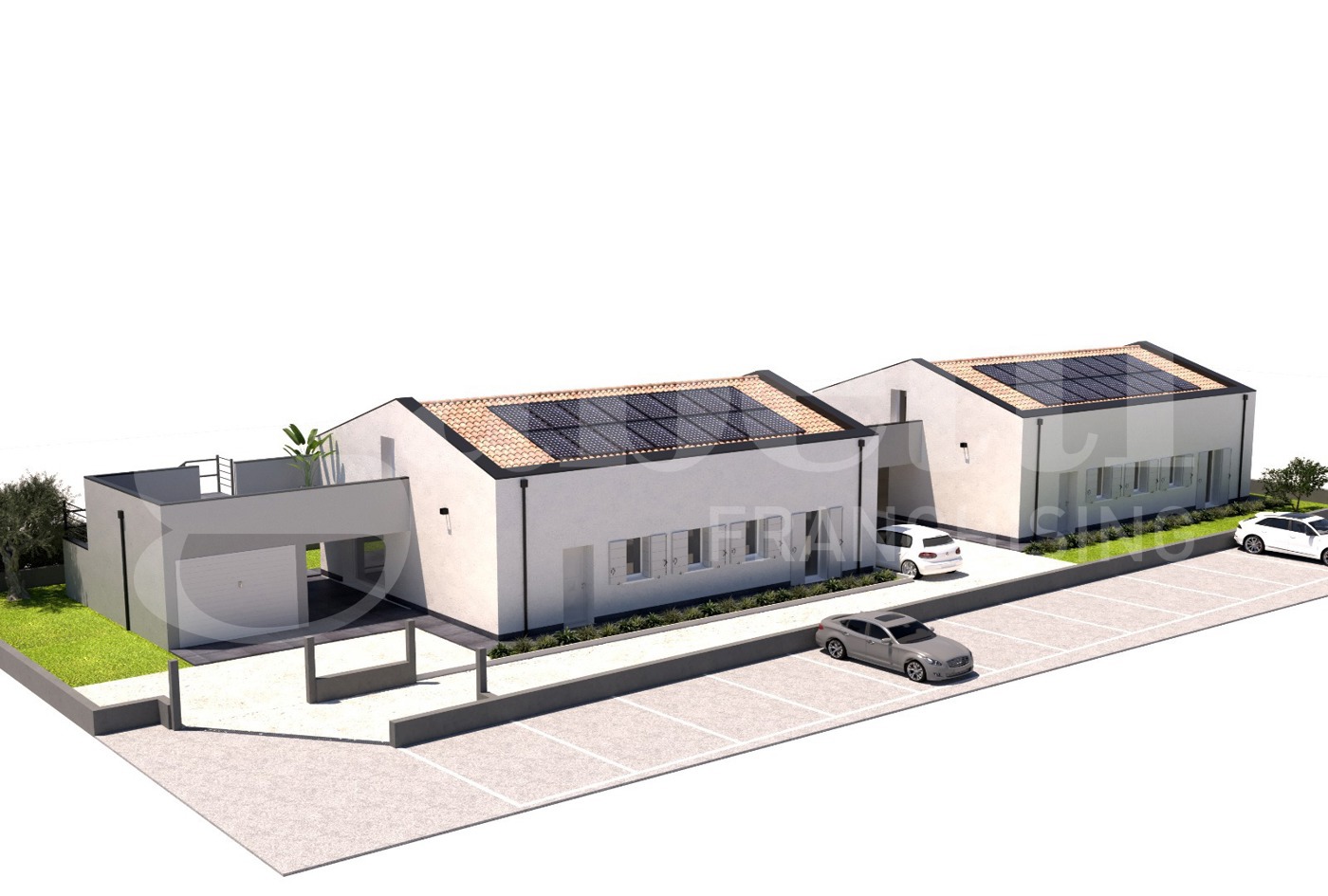 Villa Bifamiliare con giardino a Piove di Sacco