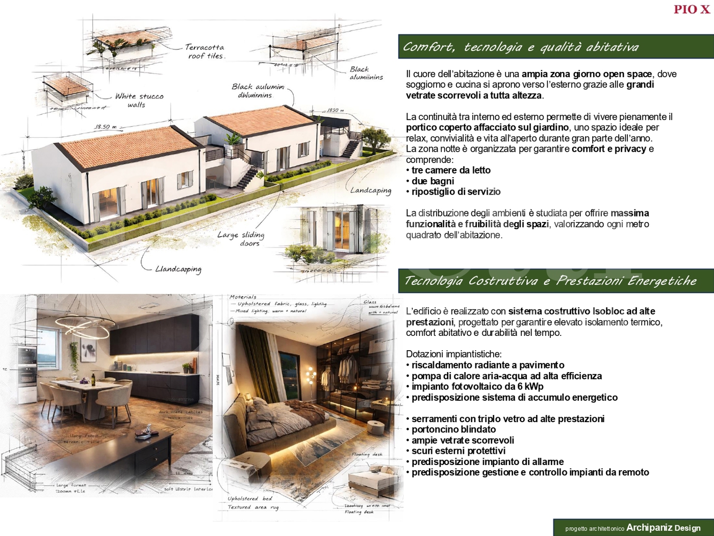 Villa Bifamiliare con giardino a Piove di Sacco