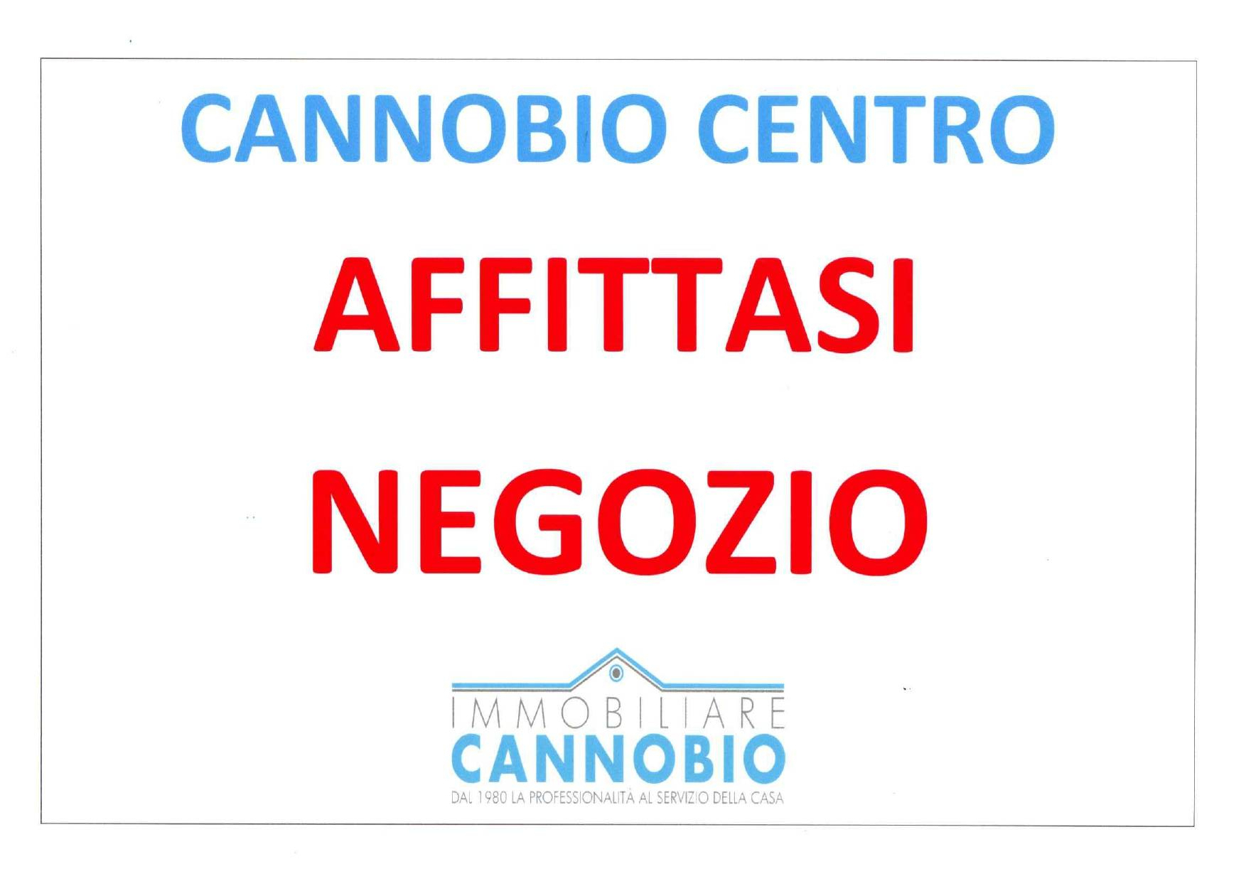 Locale commerciale in affitto a Cannobio
