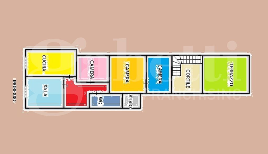 Trilocale da ristrutturare a Barletta