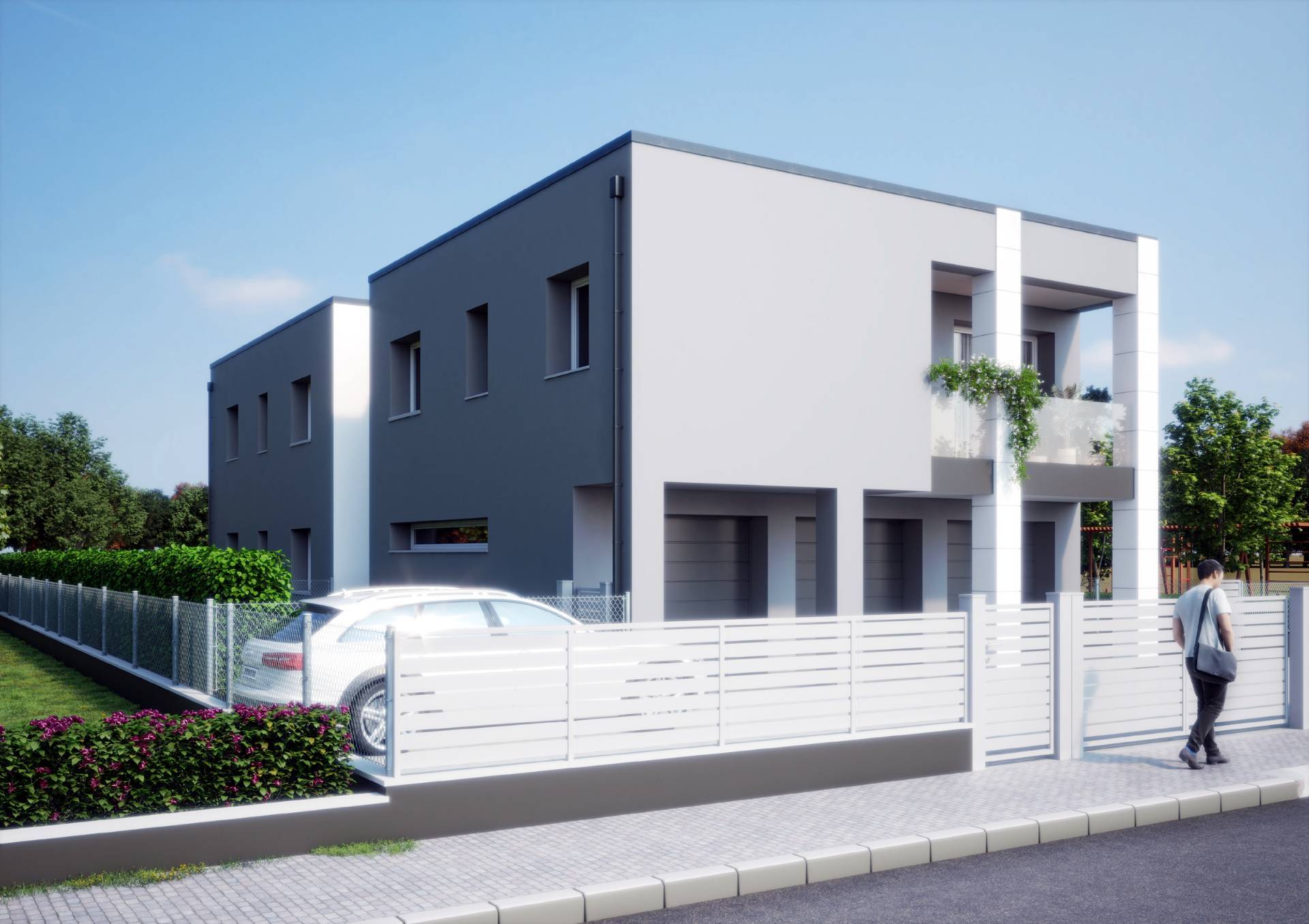 Appartamento con giardino privato in vendita a San Pietro in Casale