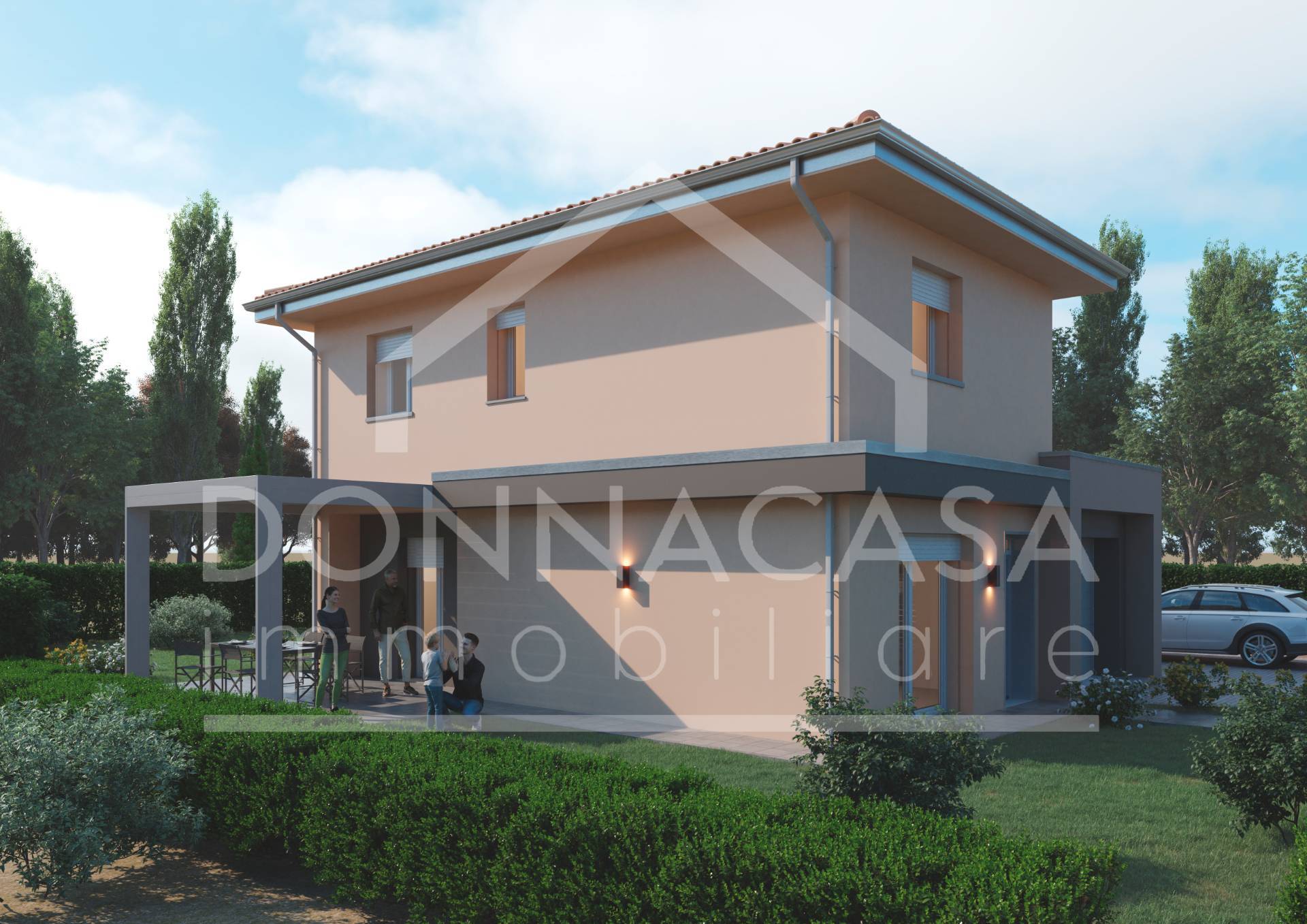 Villa con box a Pieve di Cento