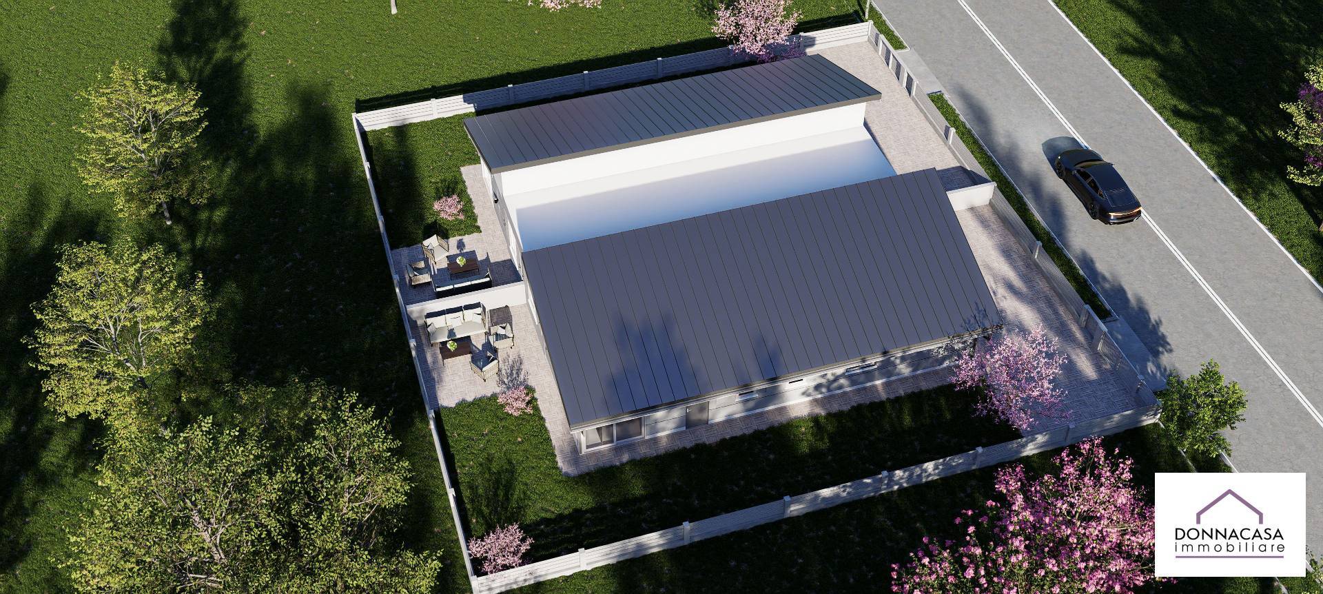 Bifamiliare con giardino in vendita a Cento