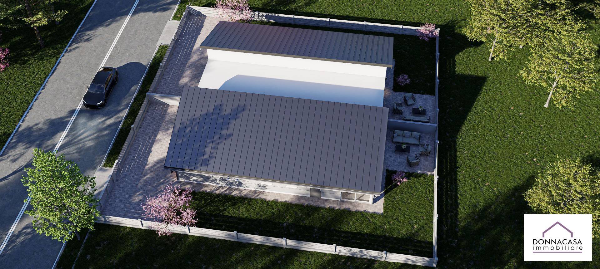 Bifamiliare con giardino in vendita a Cento