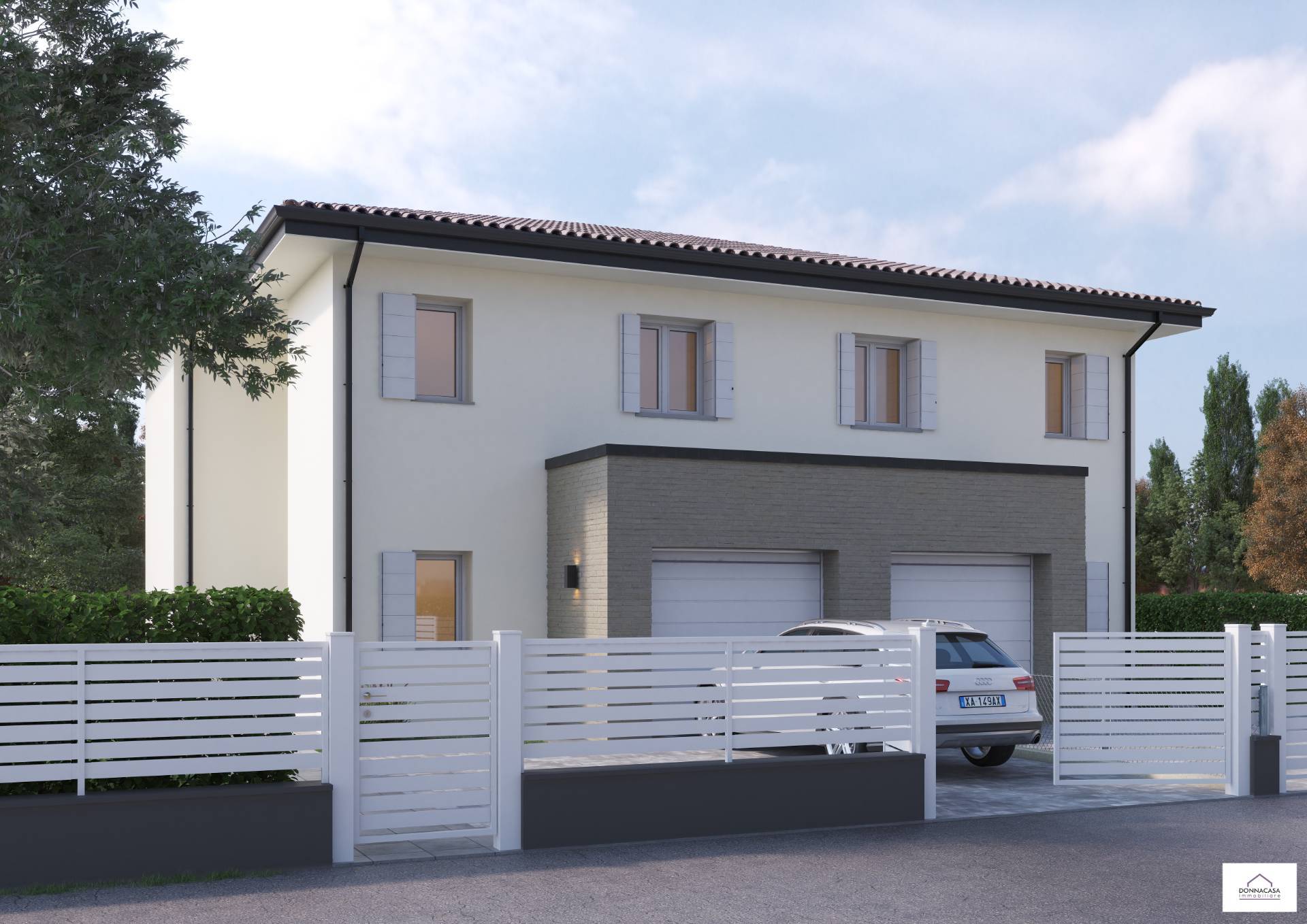 Appartamento con giardino privato in vendita a Cento