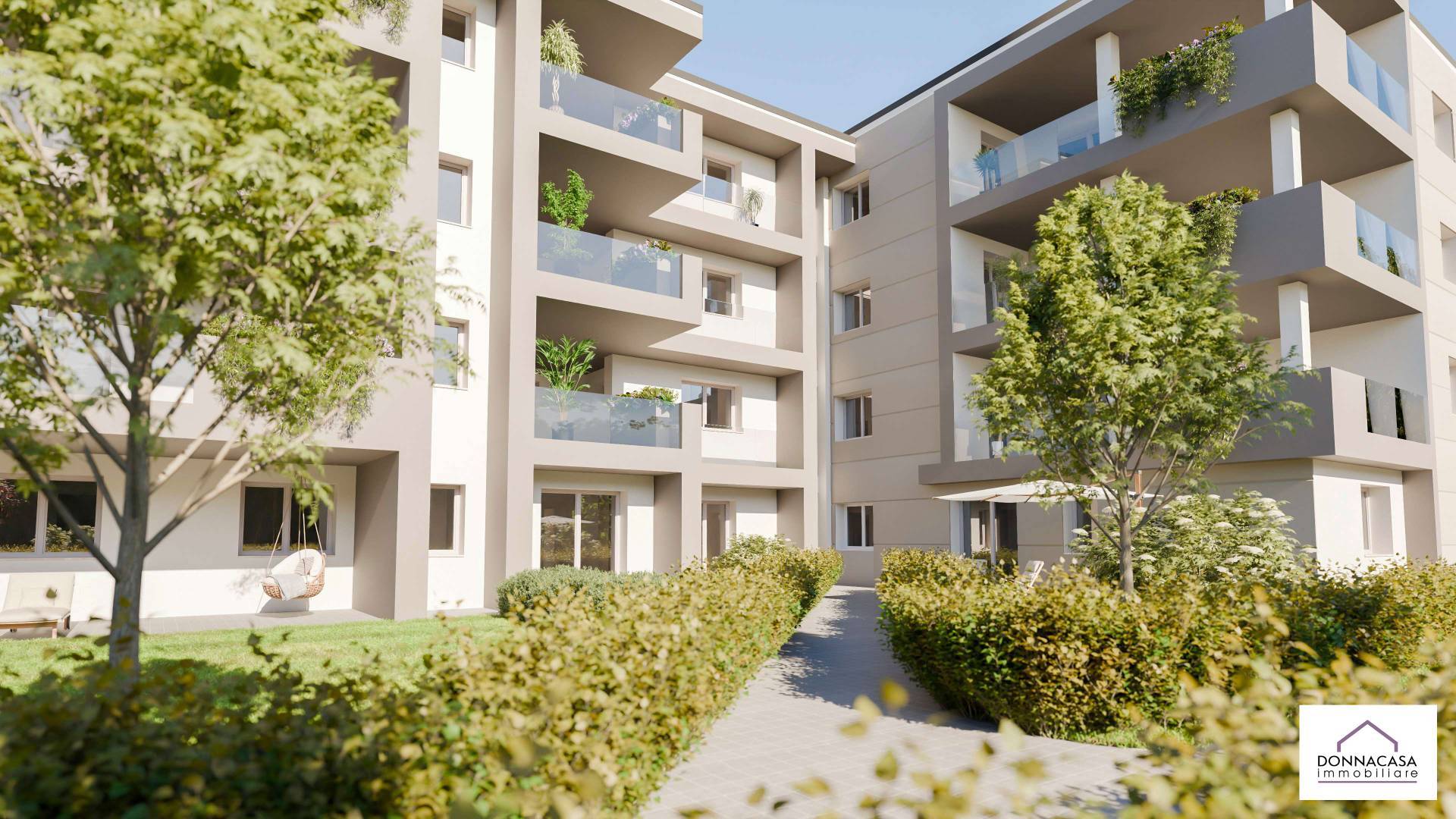 Appartamento con giardino privato in vendita a Cento