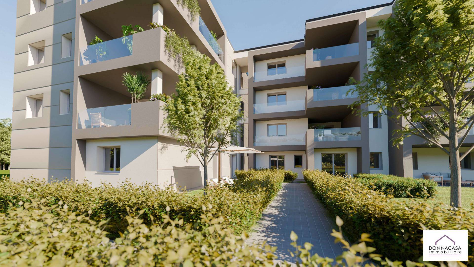 Appartamento con giardino privato in vendita a Cento