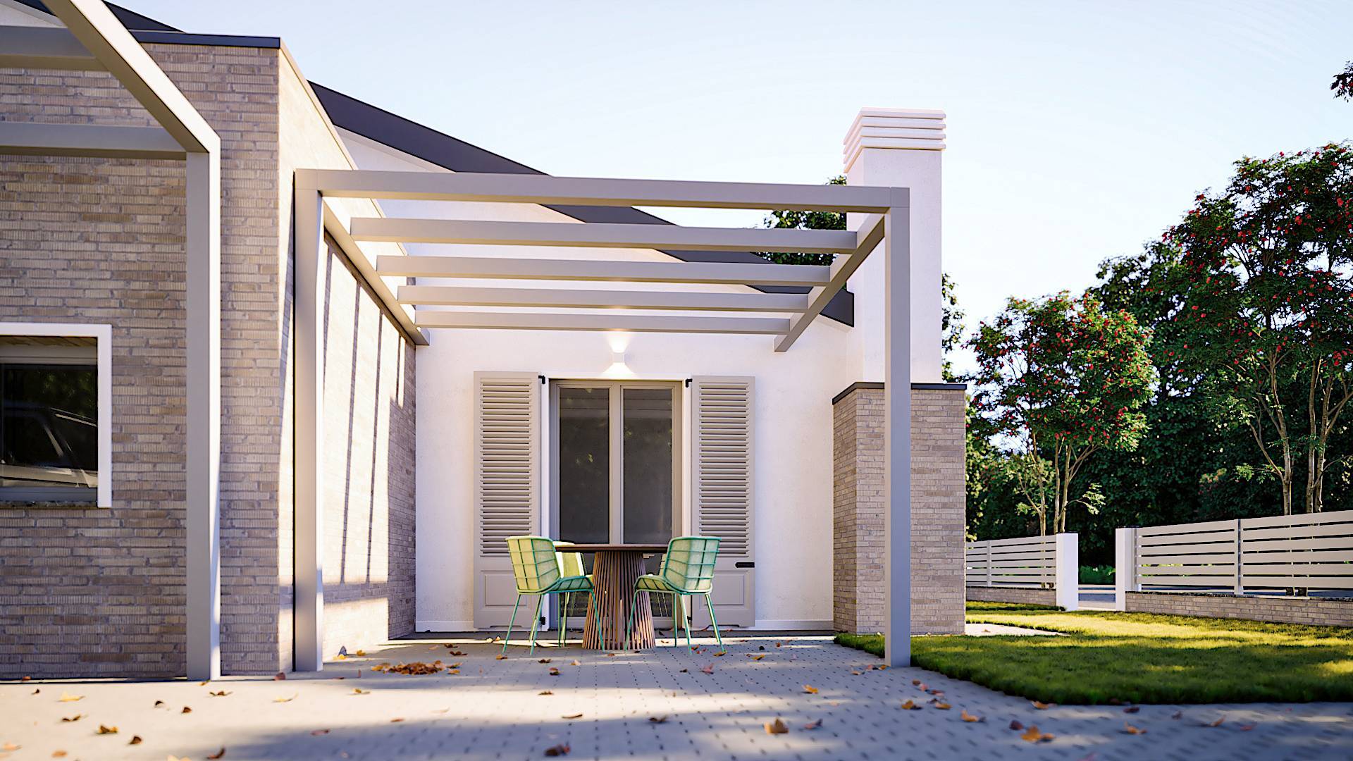 Porzione con giardino in vendita a Cento, Renazzo