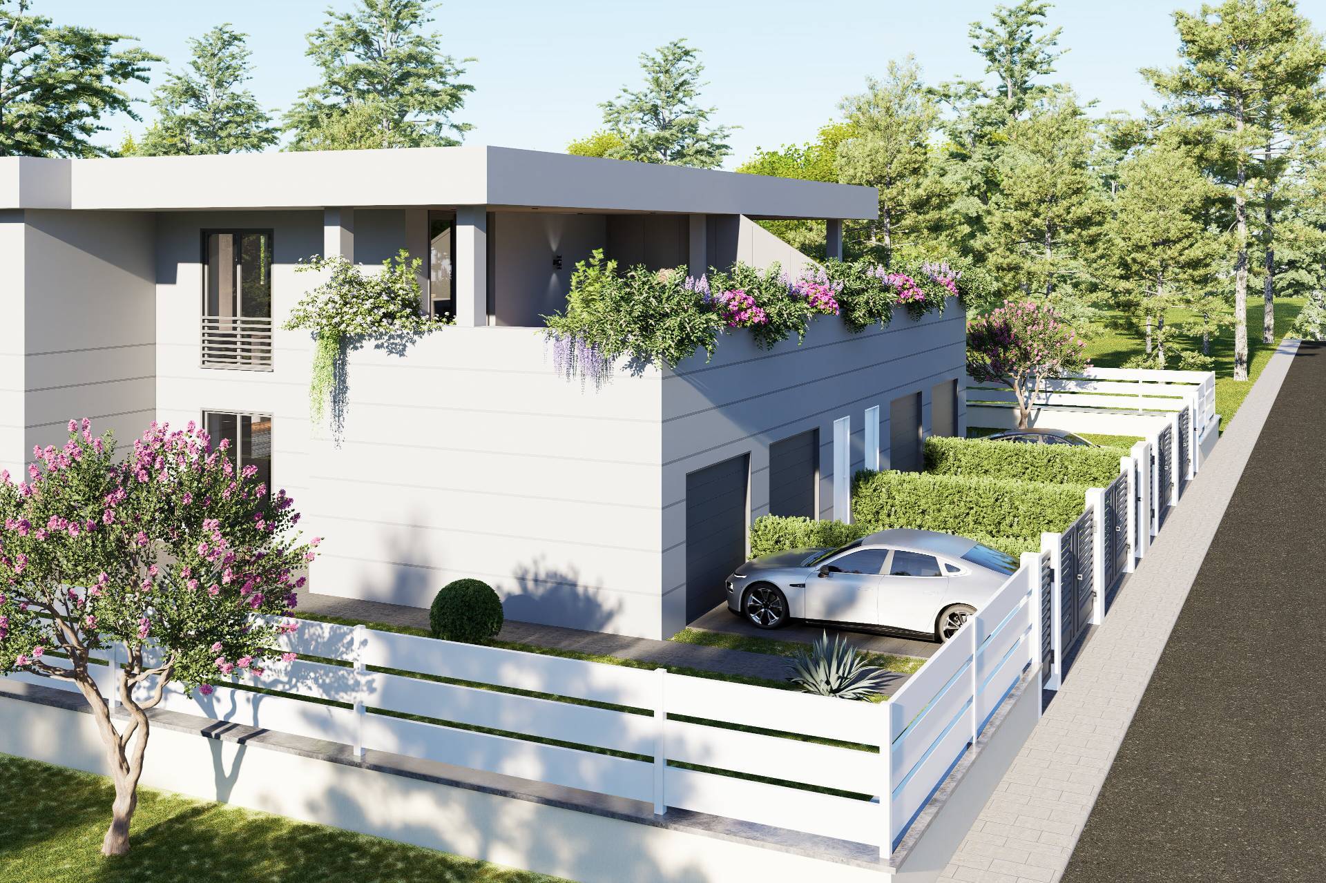 Appartamento con giardino privato in vendita a Cento