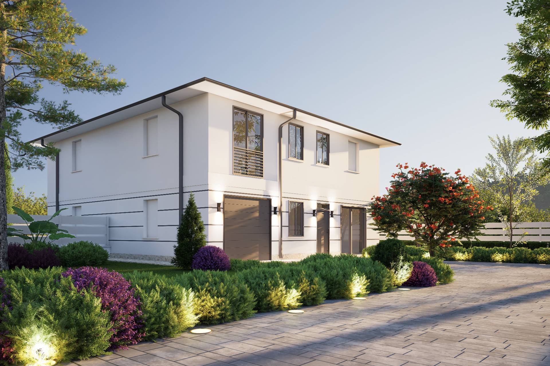 Bifamiliare con giardino in vendita a Pieve di Cento