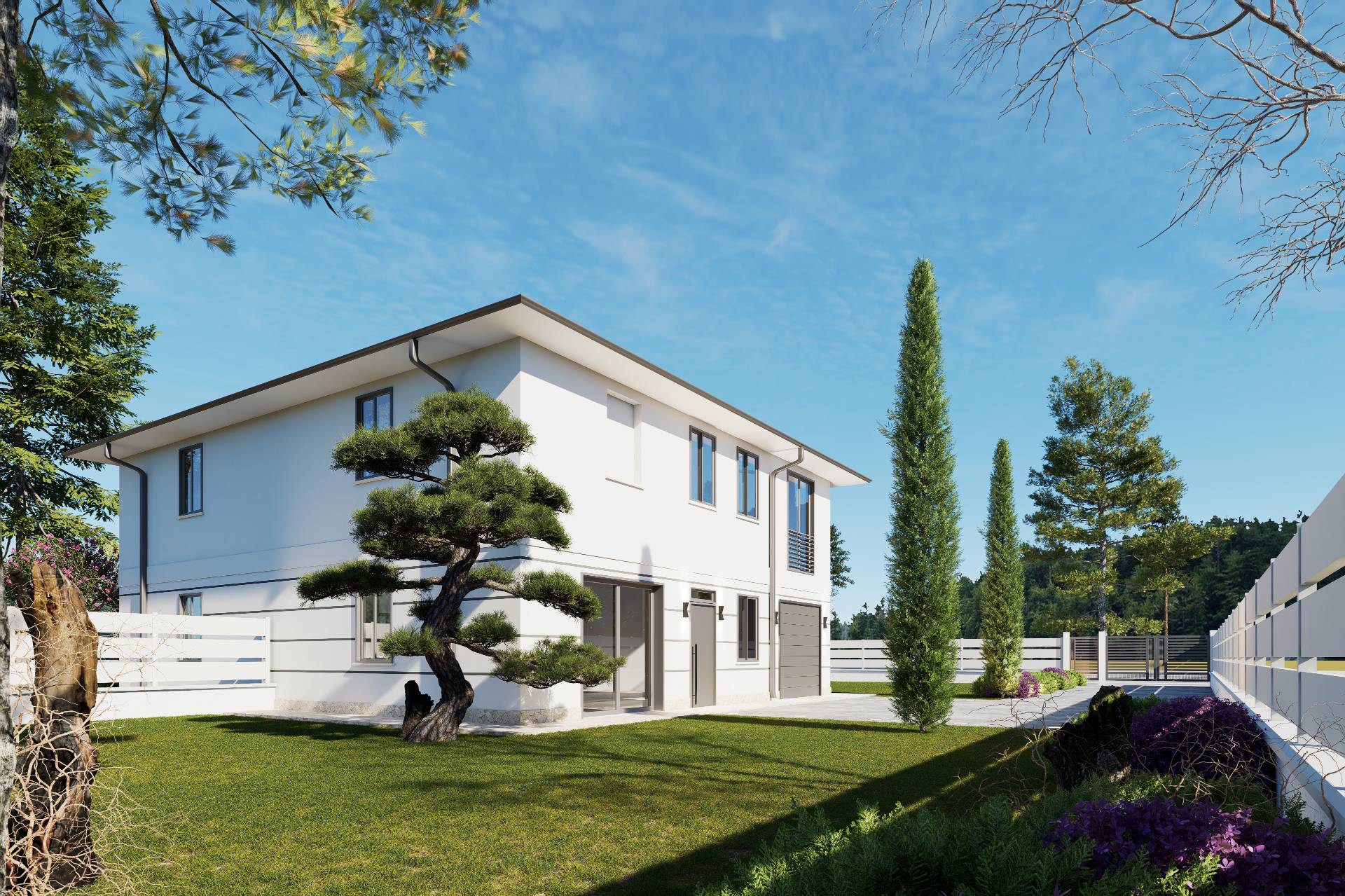 Bifamiliare con giardino in vendita a Pieve di Cento