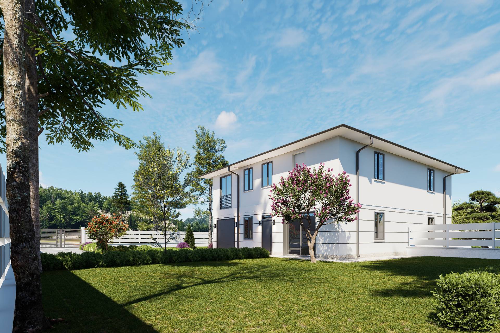 Bifamiliare con giardino in vendita a Pieve di Cento