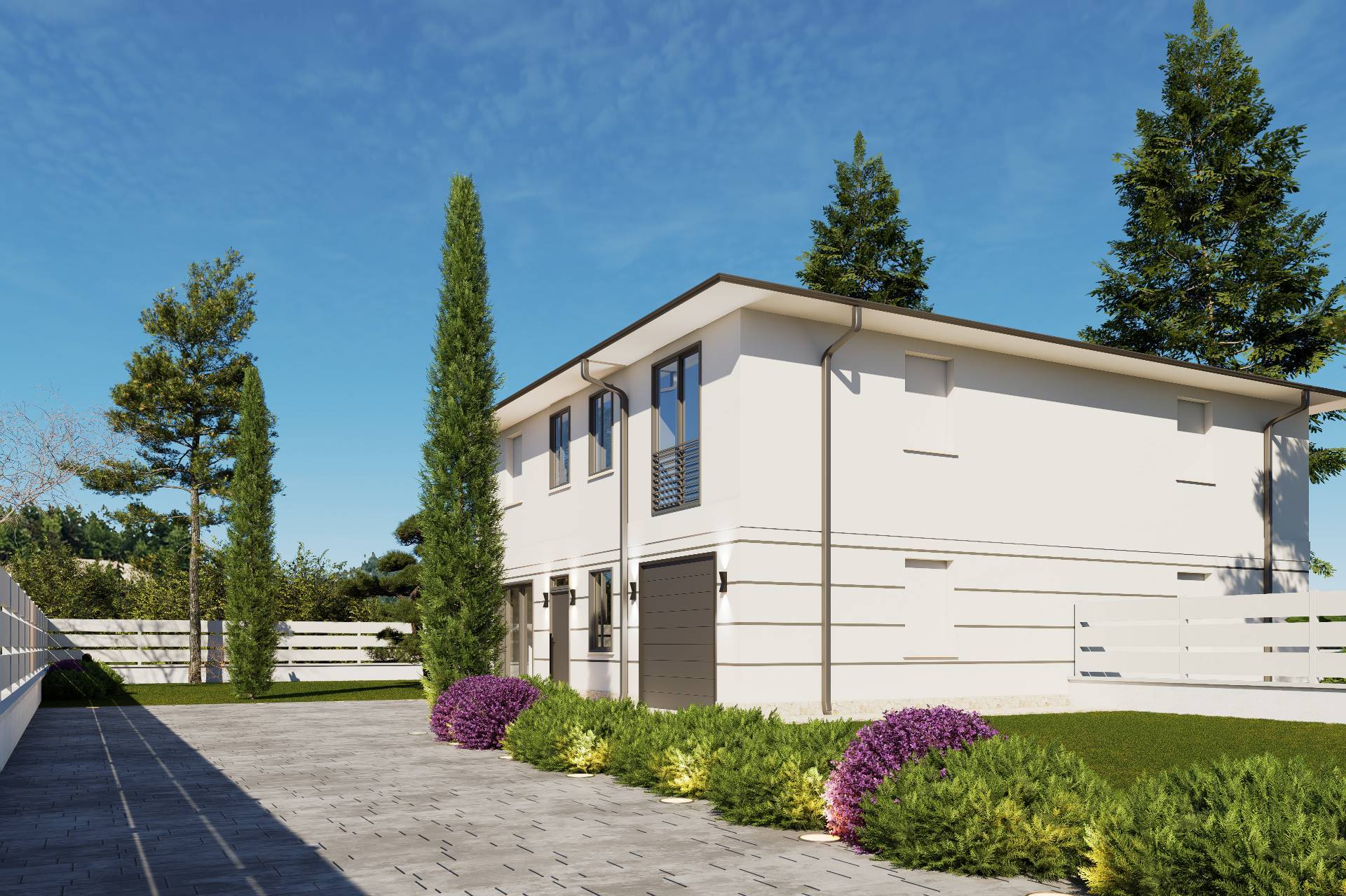 Bifamiliare con giardino in vendita a Pieve di Cento