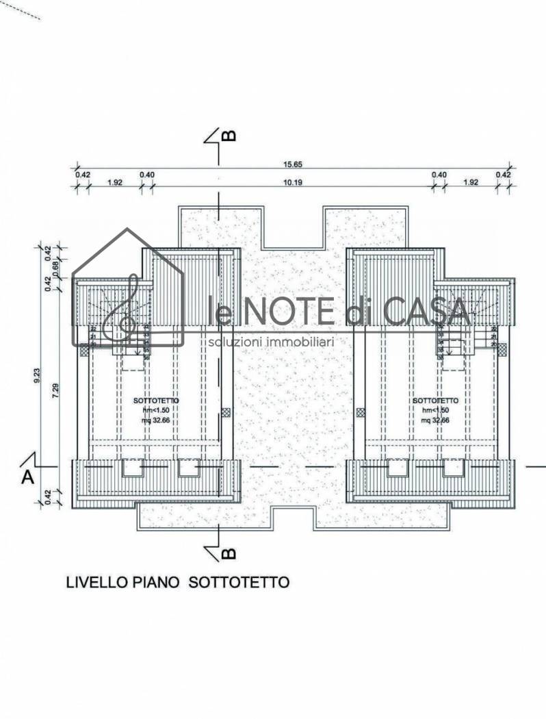 Villa bifamiliare in vendita a Cesena, CASE FINALI