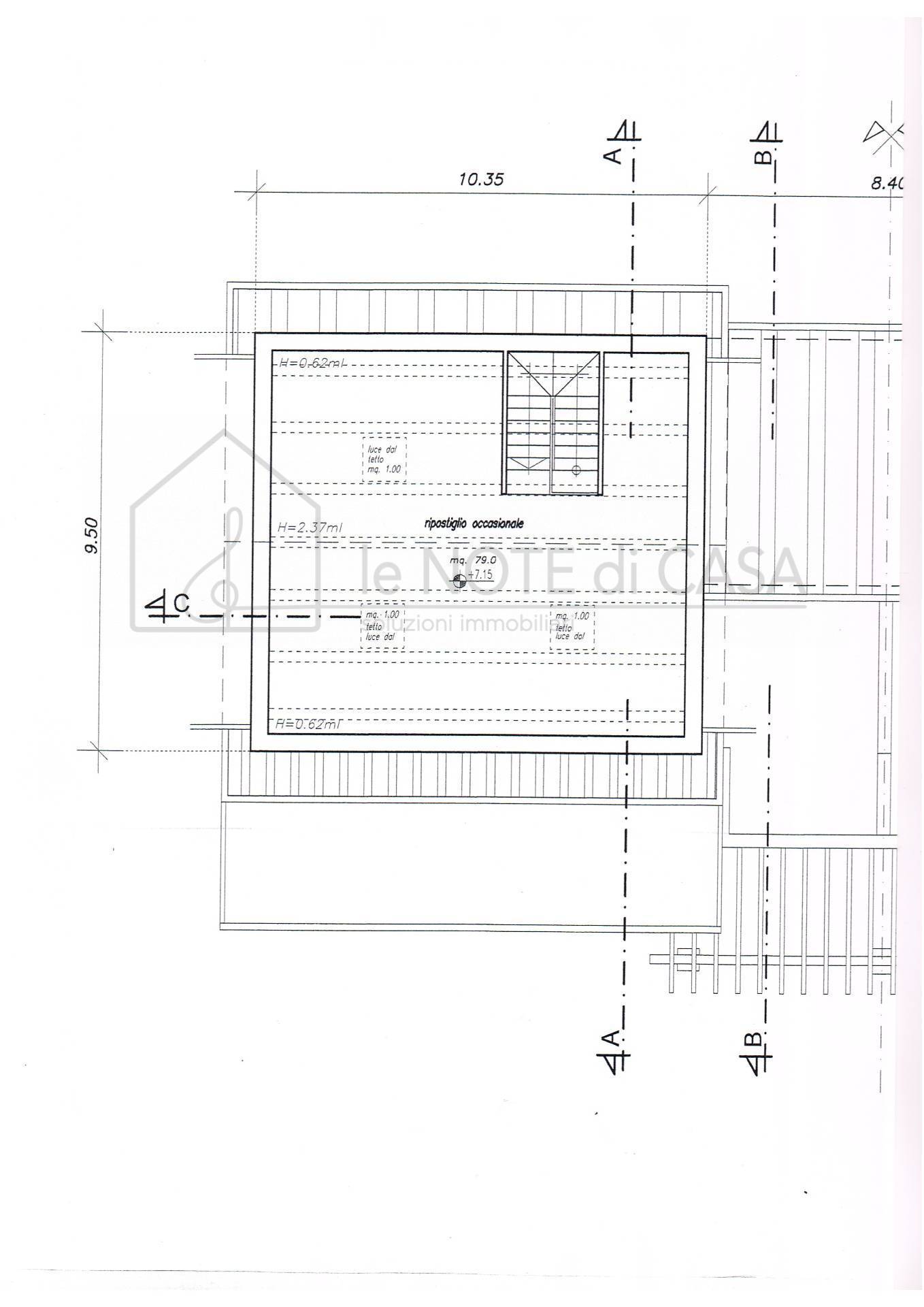 Casa semindipendente in vendita a Cesena, Martorano