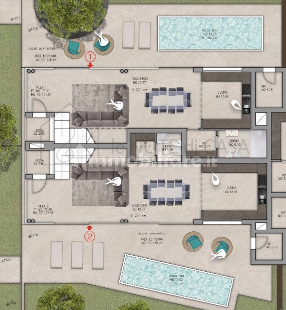 Villa in vendita a Cervia, Milano Marittima