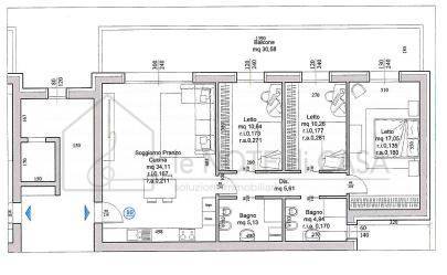 Appartamento in vendita a Cesena, Torre del Moro