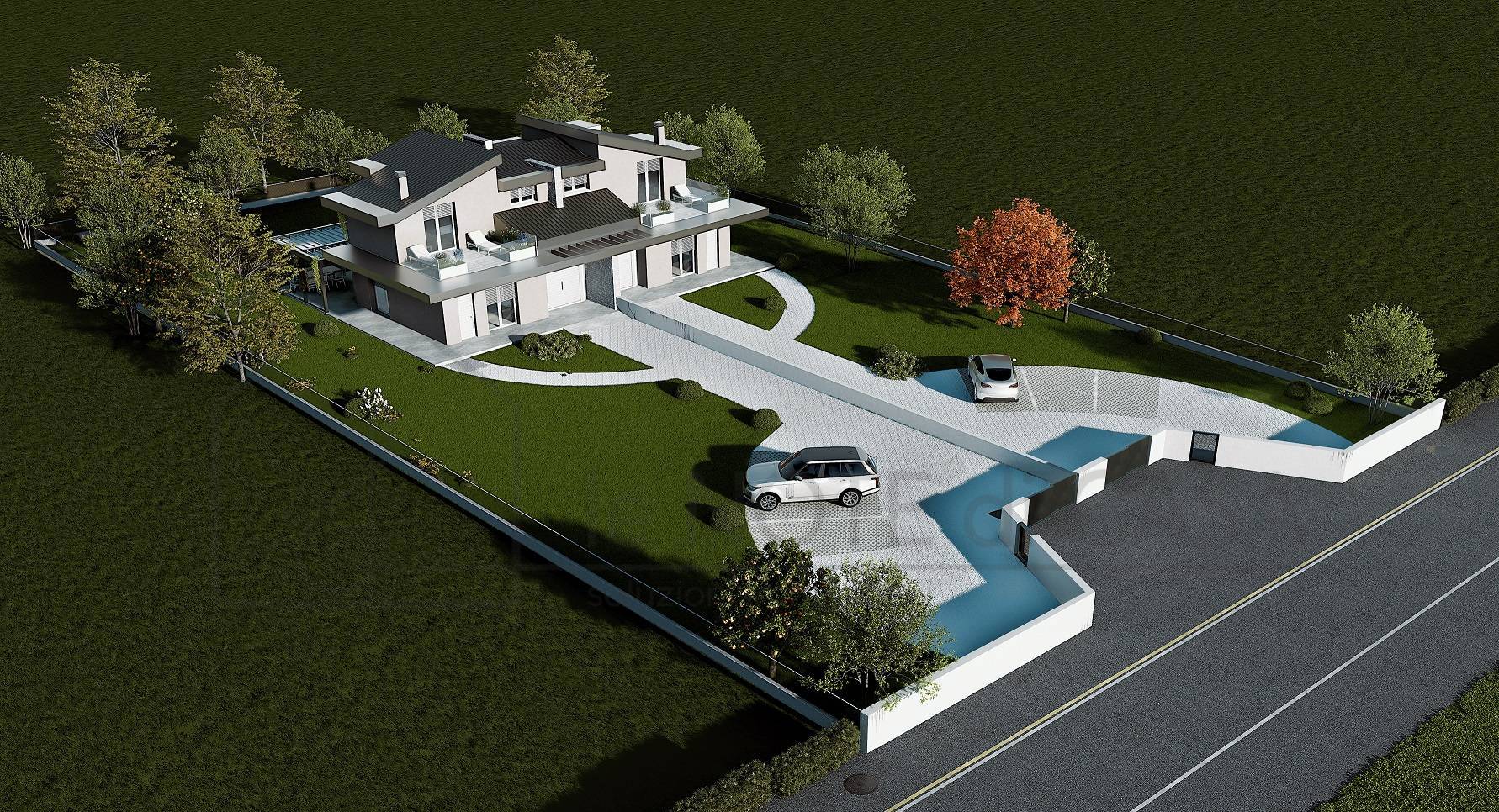 Casa semindipendente in vendita a Cesena, Ronta