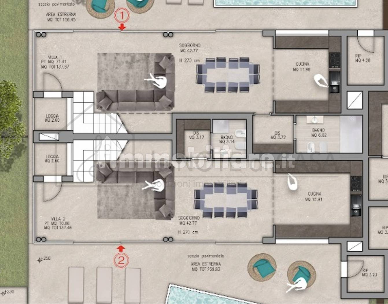 Villa in vendita a Cervia, Milano Marittima