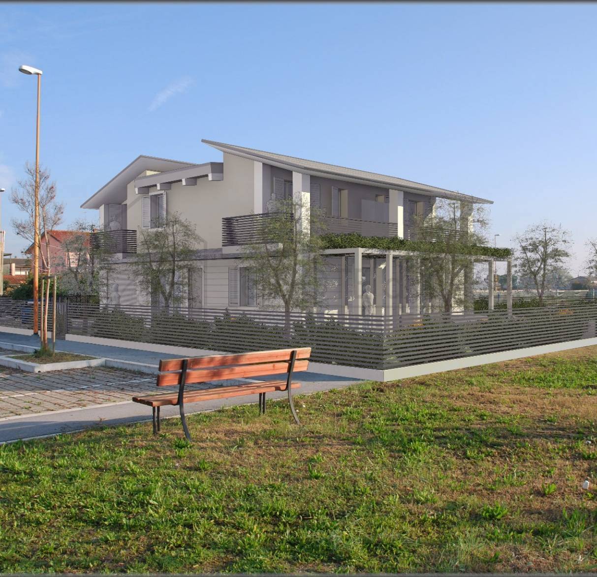 Villa bifamiliare in vendita a Cesena, Bagnile