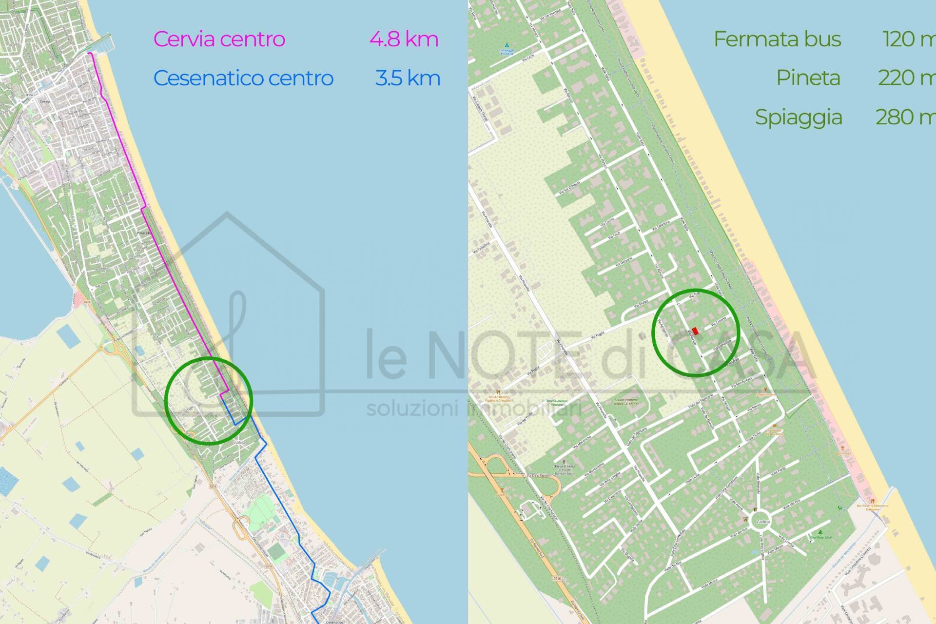 Appartamento in vendita a Cervia, Tagliata