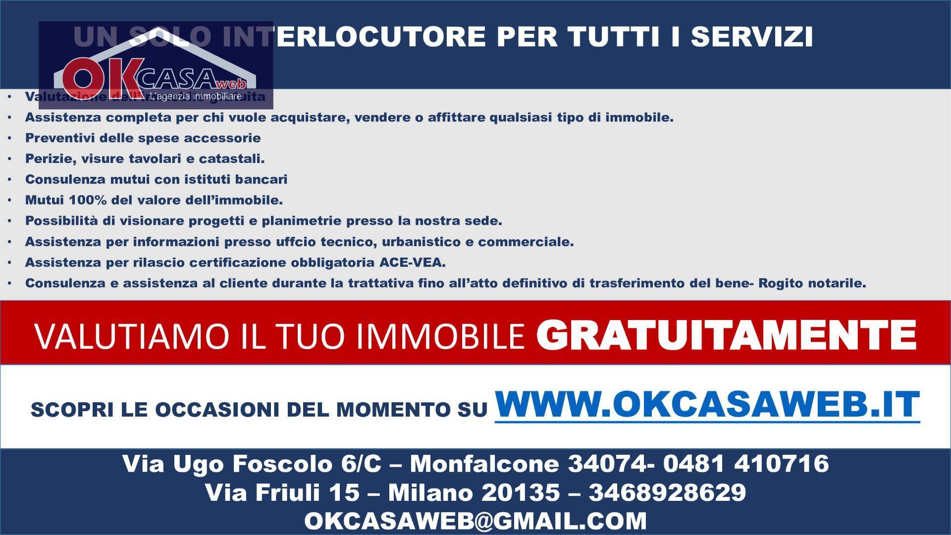 Casa con giardino in vendita a Monfalcone